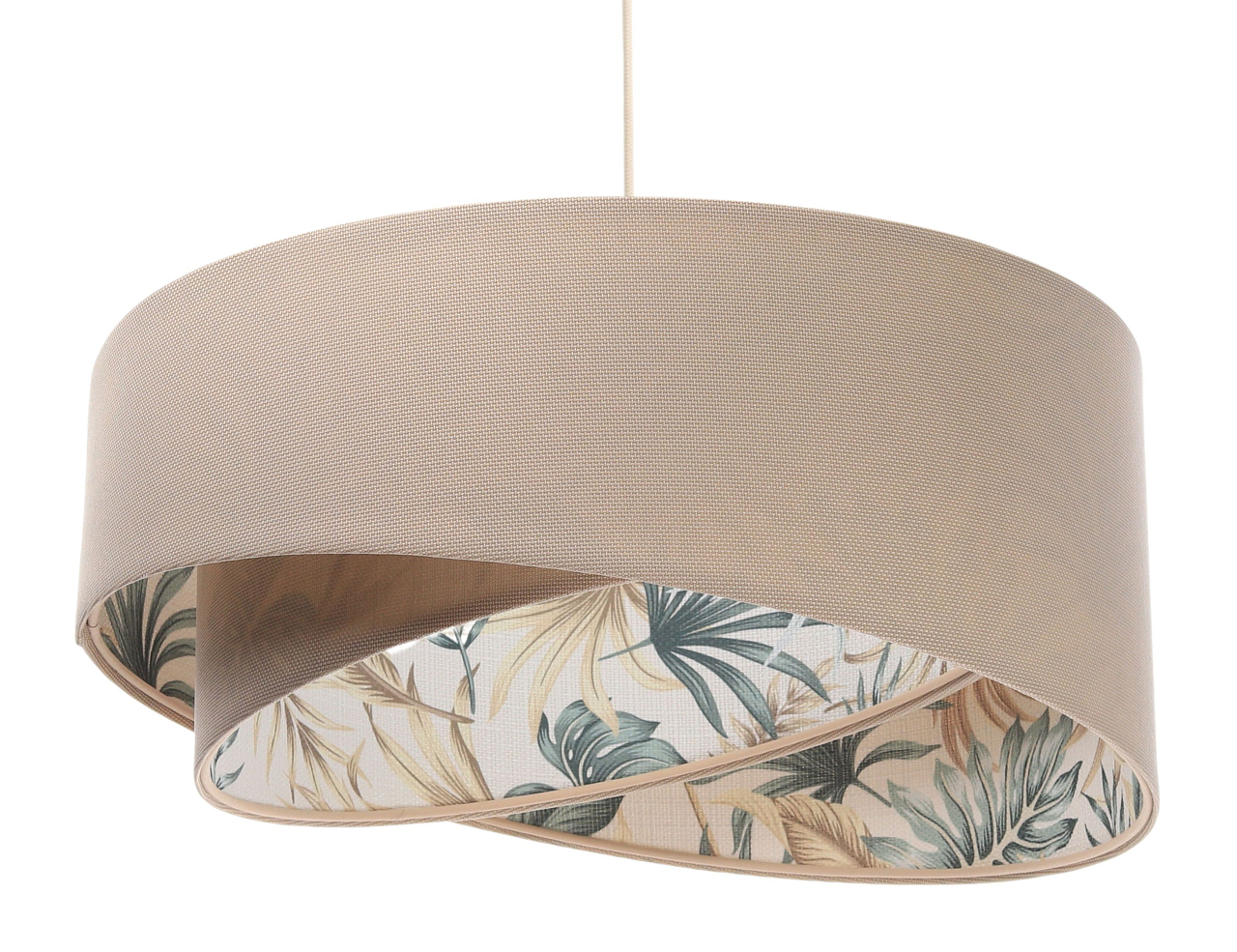 Levně BPS koncept Závěsné svítidlo BOHO, 1xE27, v. 20 cm Barva: Barevné listy