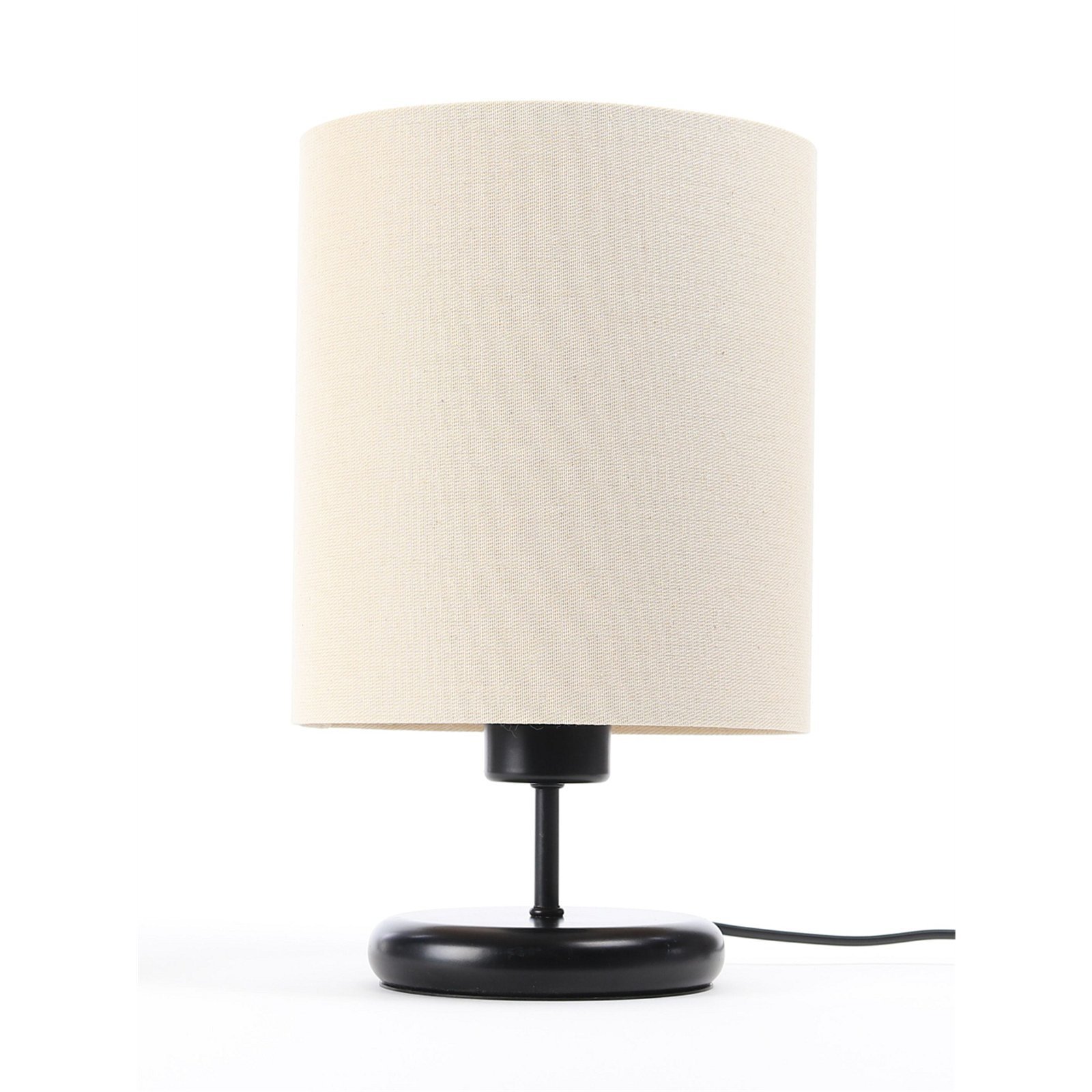 BPS koncept Stolní lampa BOHO béžové, 1xE27, v. 32 cm Barva: Černá