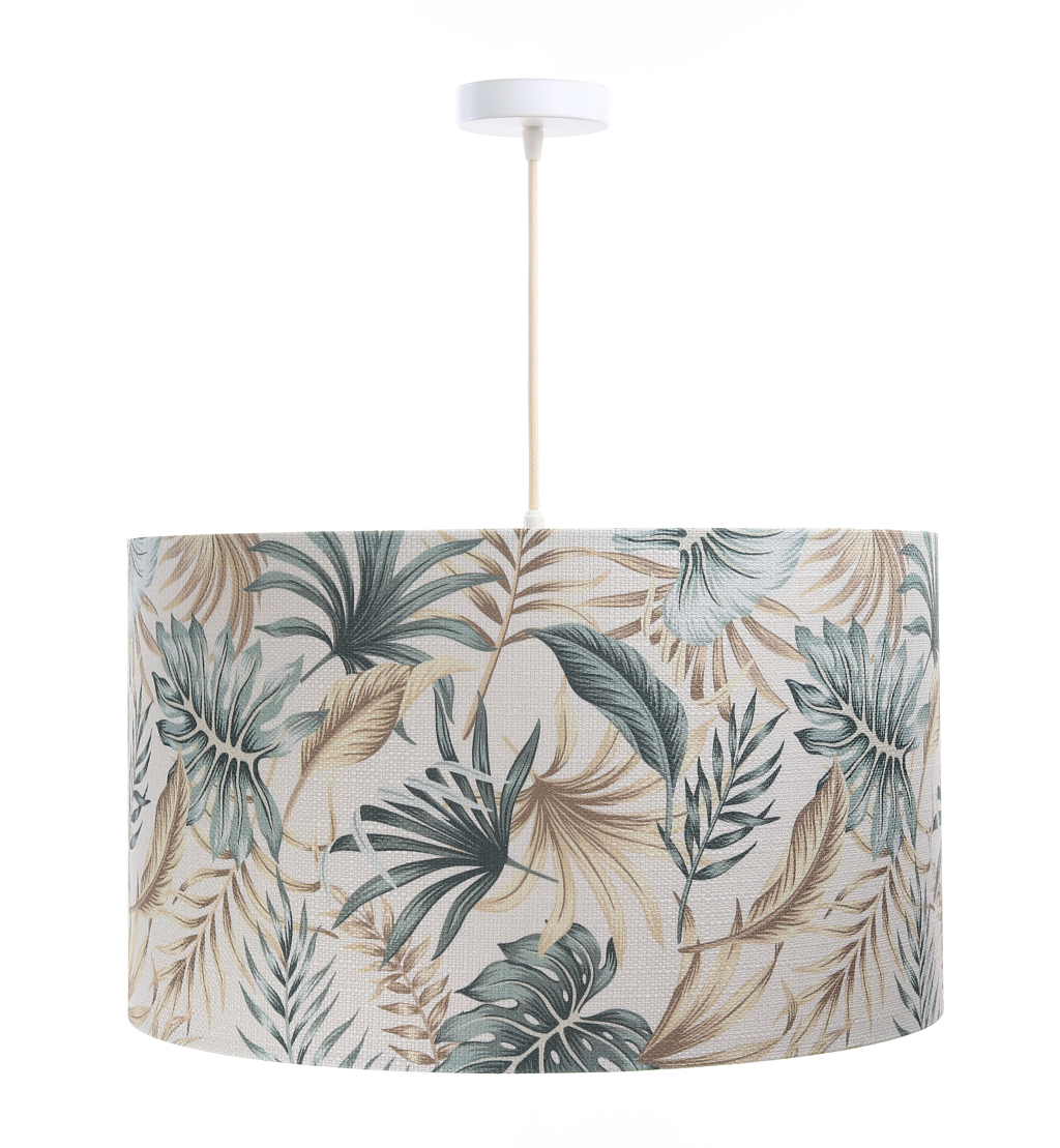 Levně BPS koncept Závěsné svítidlo BOHO, 1xE27, ø 60 cm, v. 35 cm Barva: Konopná béžová