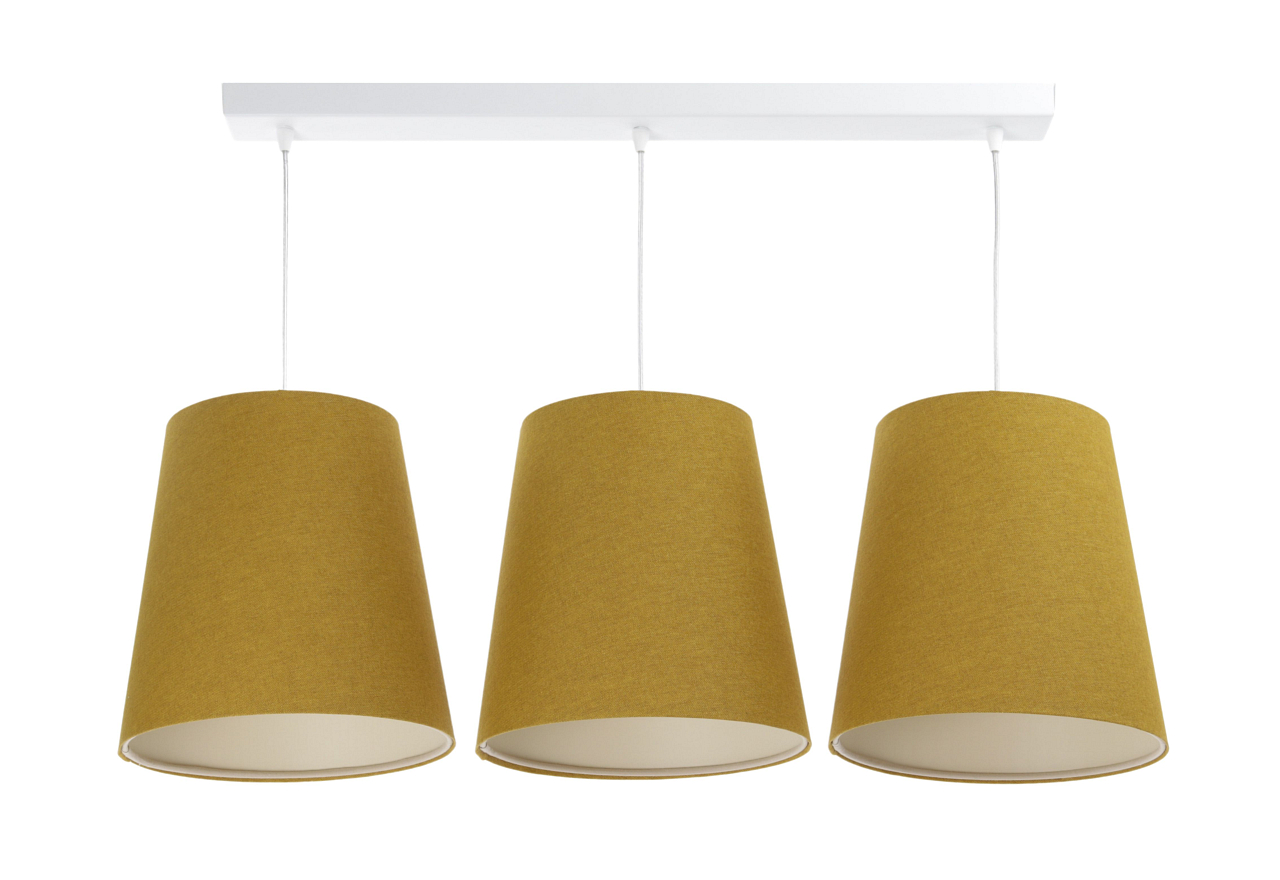 BPS koncept Závěsné lineární svítidlo BOHO, 3xE27, d. 85 cm Barva: Zlatá