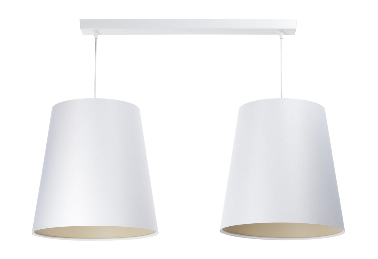 BPS koncept Závěsné lineární svítidlo BOHO, 2xE27, d. 95 cm Barva: Bílá