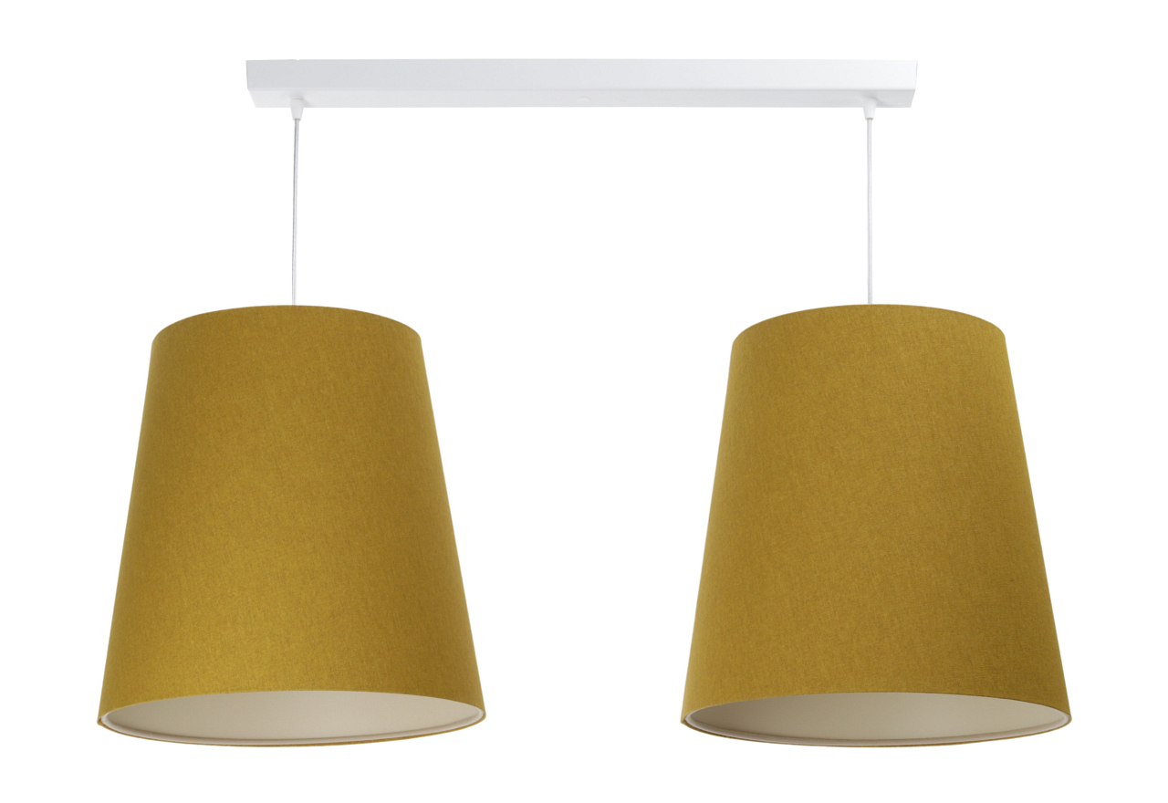 BPS koncept Závěsné lineární svítidlo BOHO, 2xE27, d. 95 cm Barva: Zlatá