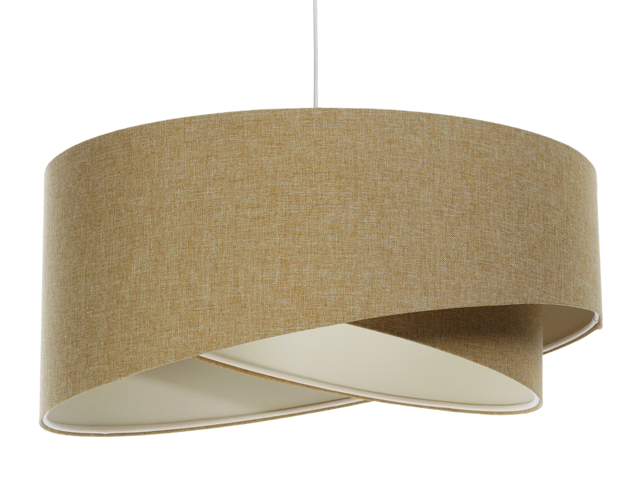 BPS koncept Závěsné svítidlo BOHO hnědé, 1xE27, ø 60 cm Barva: Hnědá
