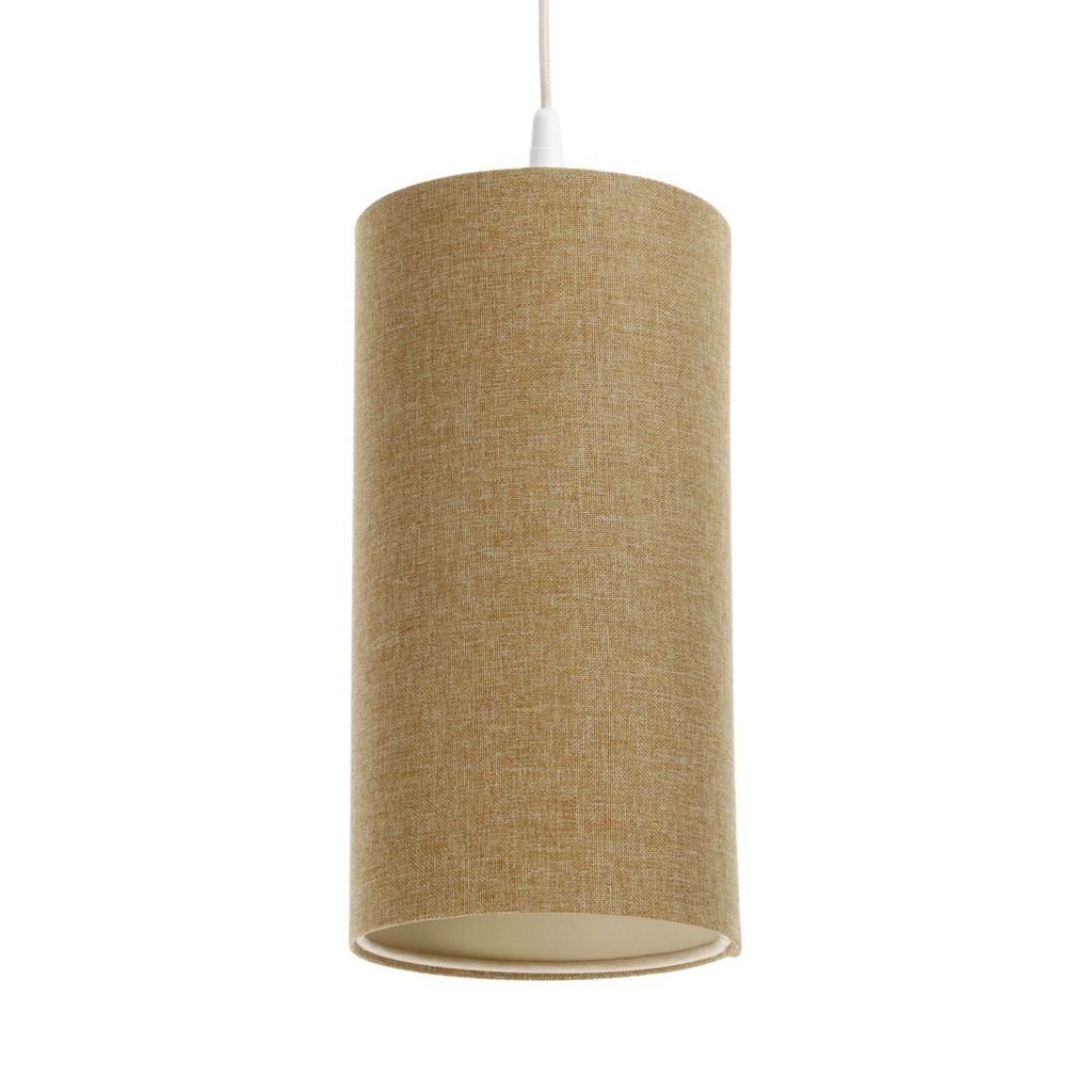 Levně BPS koncept Závěsné svítidlo BOHO elegant slim, 1xE27, v. 20 cm Barva: Hořčicová