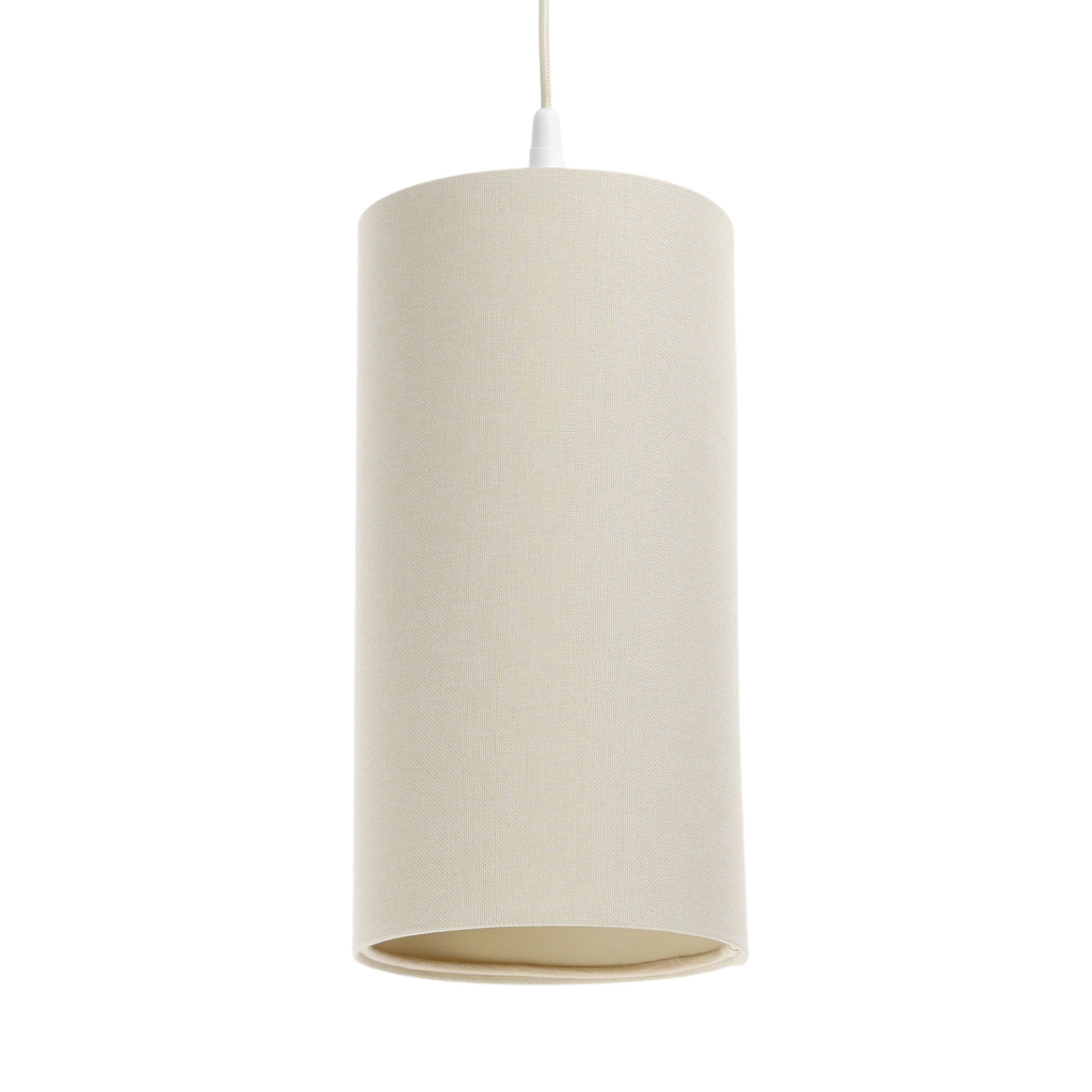Levně BPS koncept Závěsné svítidlo BOHO elegant slim, 1xE27, v. 20 cm Barva: Krémová