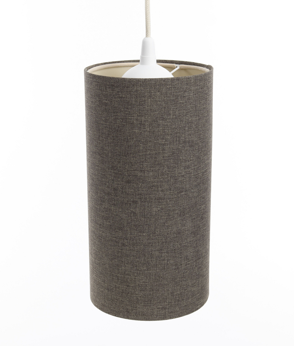 BPS koncept Závěsné svítidlo BOHO elegant slim, 1xE27, v. 20 cm Barva: Grafitová