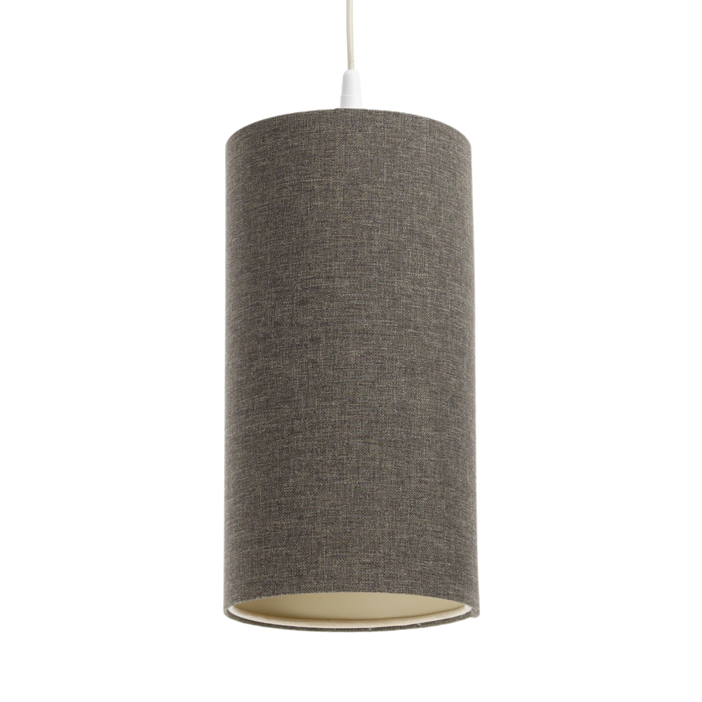 BPS koncept Závěsné svítidlo BOHO elegant slim, 1xE27, v. 25 cm Barva: Grafitová