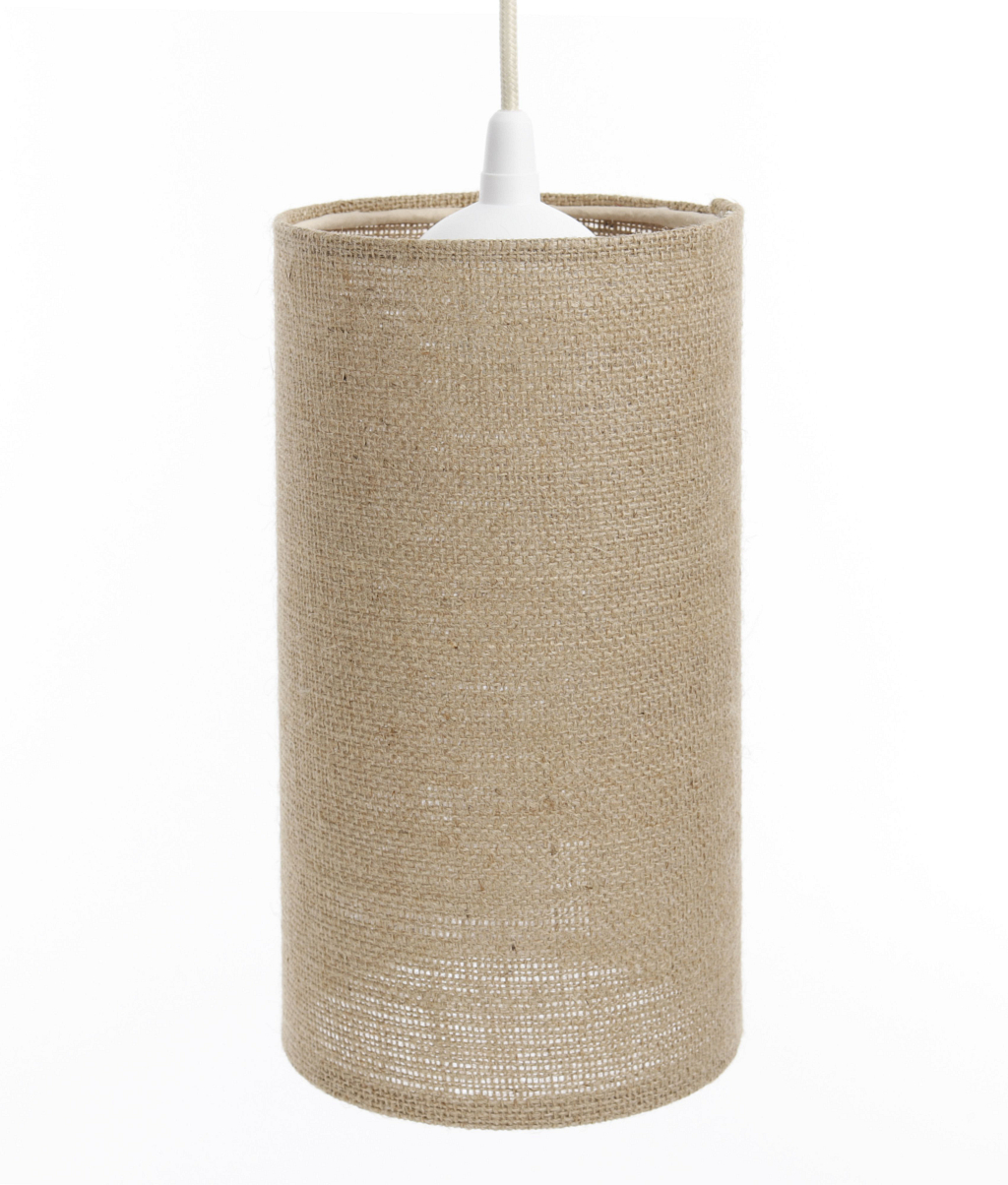Levně BPS koncept Závěsné svítidlo BOHO elegant slim, 1xE27, v. 30 cm Barva: Světlá juta