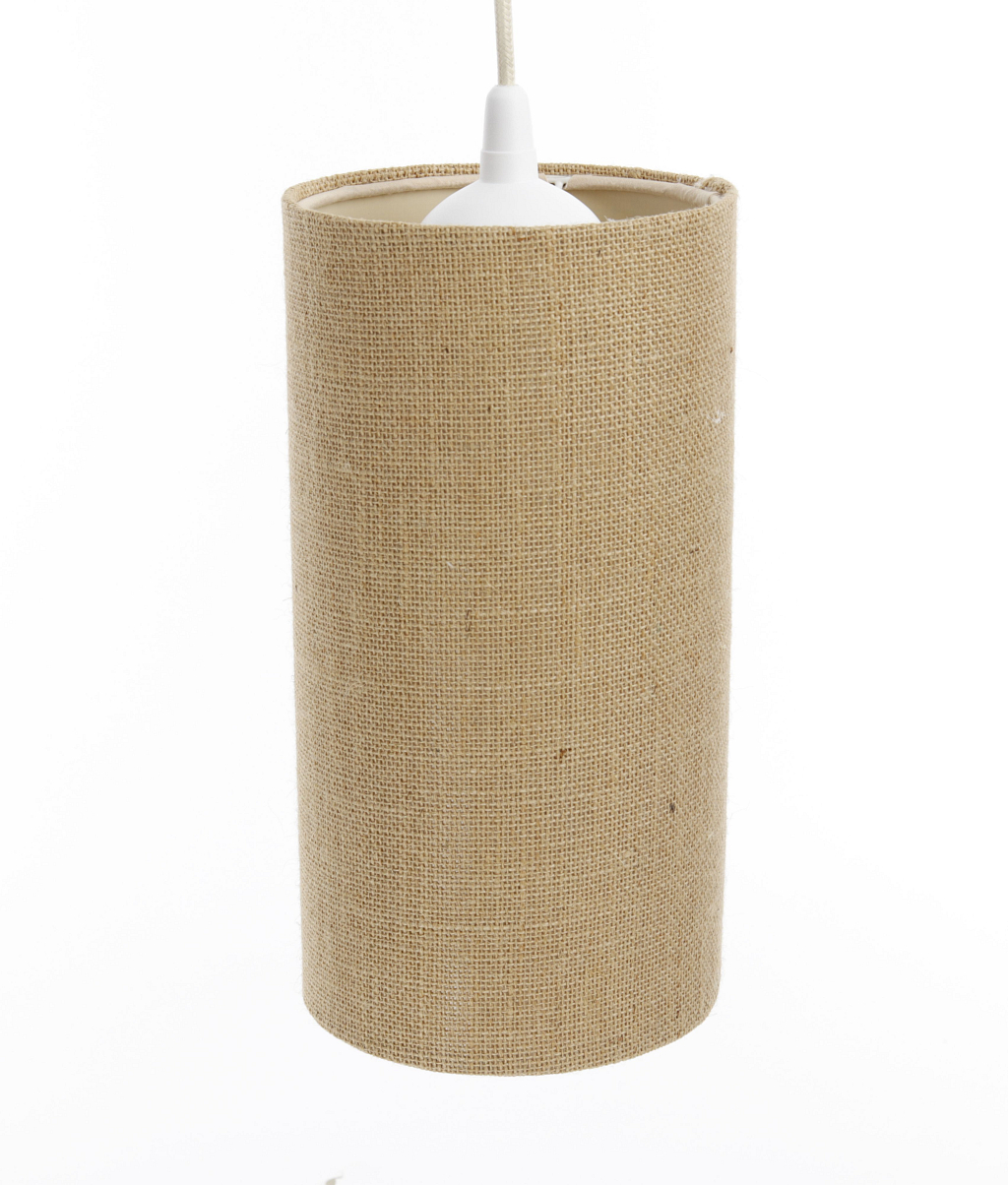 Levně BPS koncept Závěsné svítidlo BOHO elegant slim, 1xE27, v. 30 cm Barva: Tmavá juta