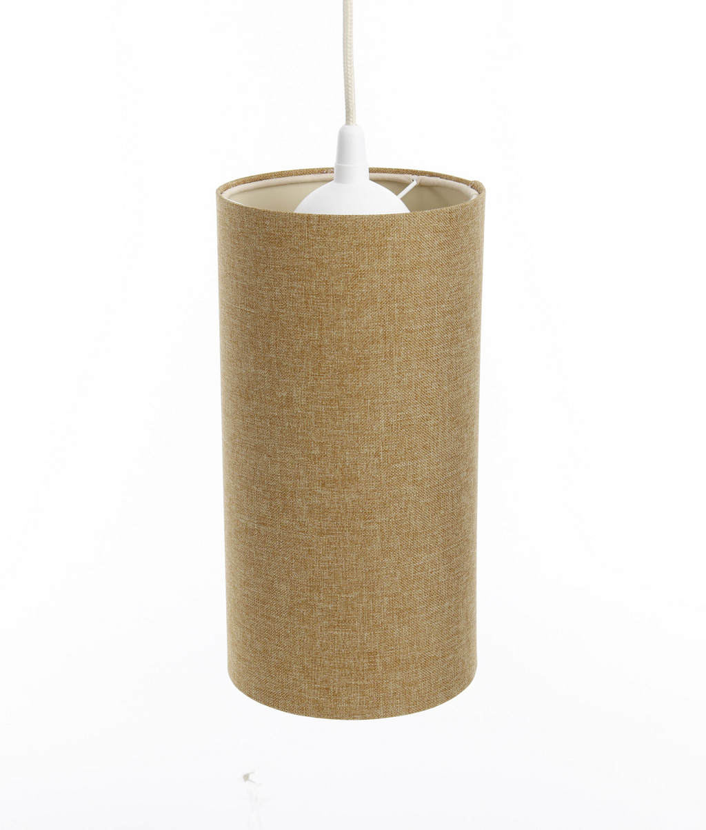 Levně BPS koncept Závěsné svítidlo BOHO elegant slim, 1xE27, v. 30 cm Barva: Hořčicová
