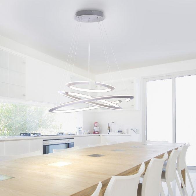 Levně Paul Neuhaus Závěsné LED svítidlo ALESSA, 120W, ø 93 cm, 2700-5000K