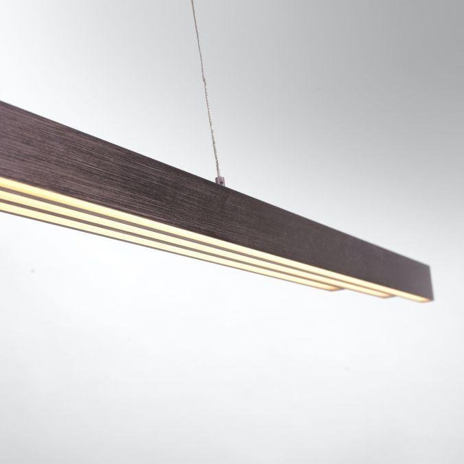 Paul Neuhaus Závěsné LED svítidlo ADRIANA, 45W, d. 179 cm, 2700-5000K Barva: Hnědá