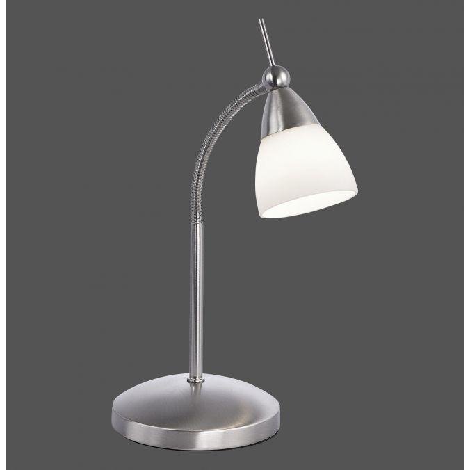 Paul Neuhaus Stolní LED lampa PINO, 3W, v. 45 cm, 3000 stmívatelná Barva: ocel