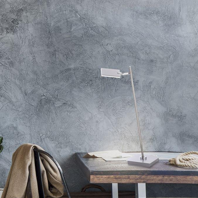 Paul Neuhaus Stolní LED lampa PURE-MIRA 7,5W, v. 55 cm, 2700-5000K Barva: Hliník