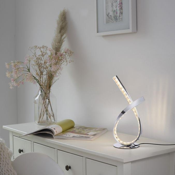 Levně Paul Neuhaus Stolní LED lampa BRILLA 13,5W, v. 38,5 cm, 3000K stmívatelná
