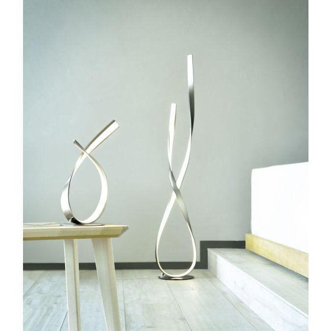 Paul Neuhaus Stolní LED lampa LINDA 13,5W, v. 40 cm, 3000K Barva: Stříbrná