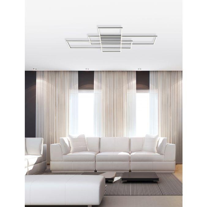Levně PAULNEUHAUS Q-INIGO LED stropní svítidlo, Smart Home 2700-5000K - PAUL NEUHAUS