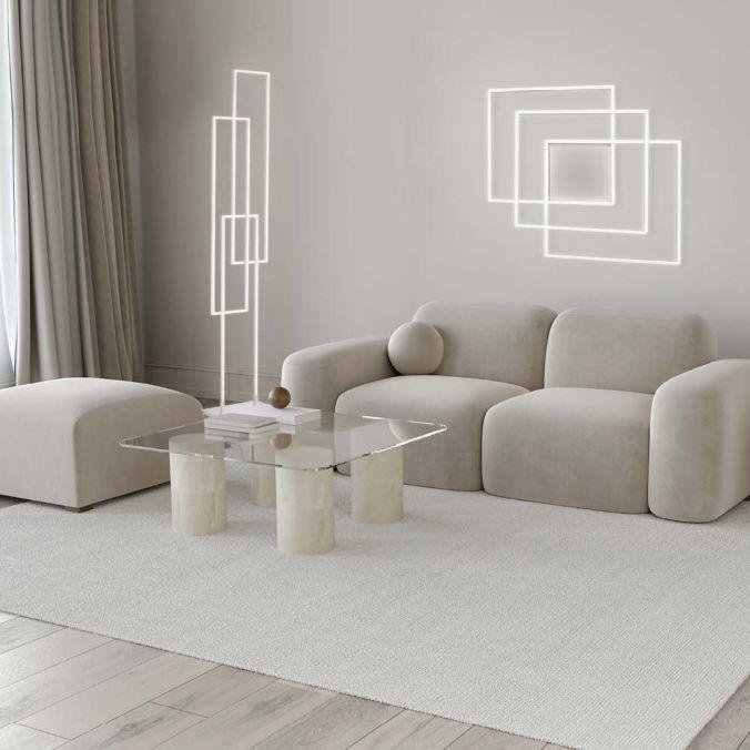 Levně PAULNEUHAUS Q-INIGO, LED stropní svítidlo, Smart Home ZigBee 2700-5000K - PAUL NEUHAUS