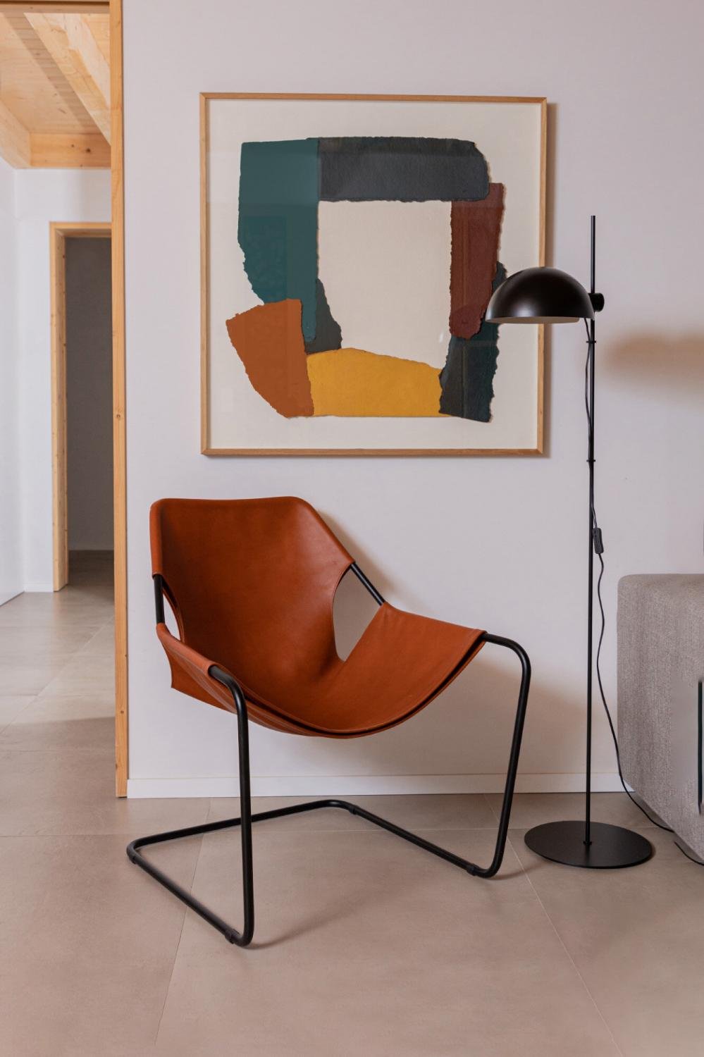 DOMINICA stojací lampa, černá - FARO