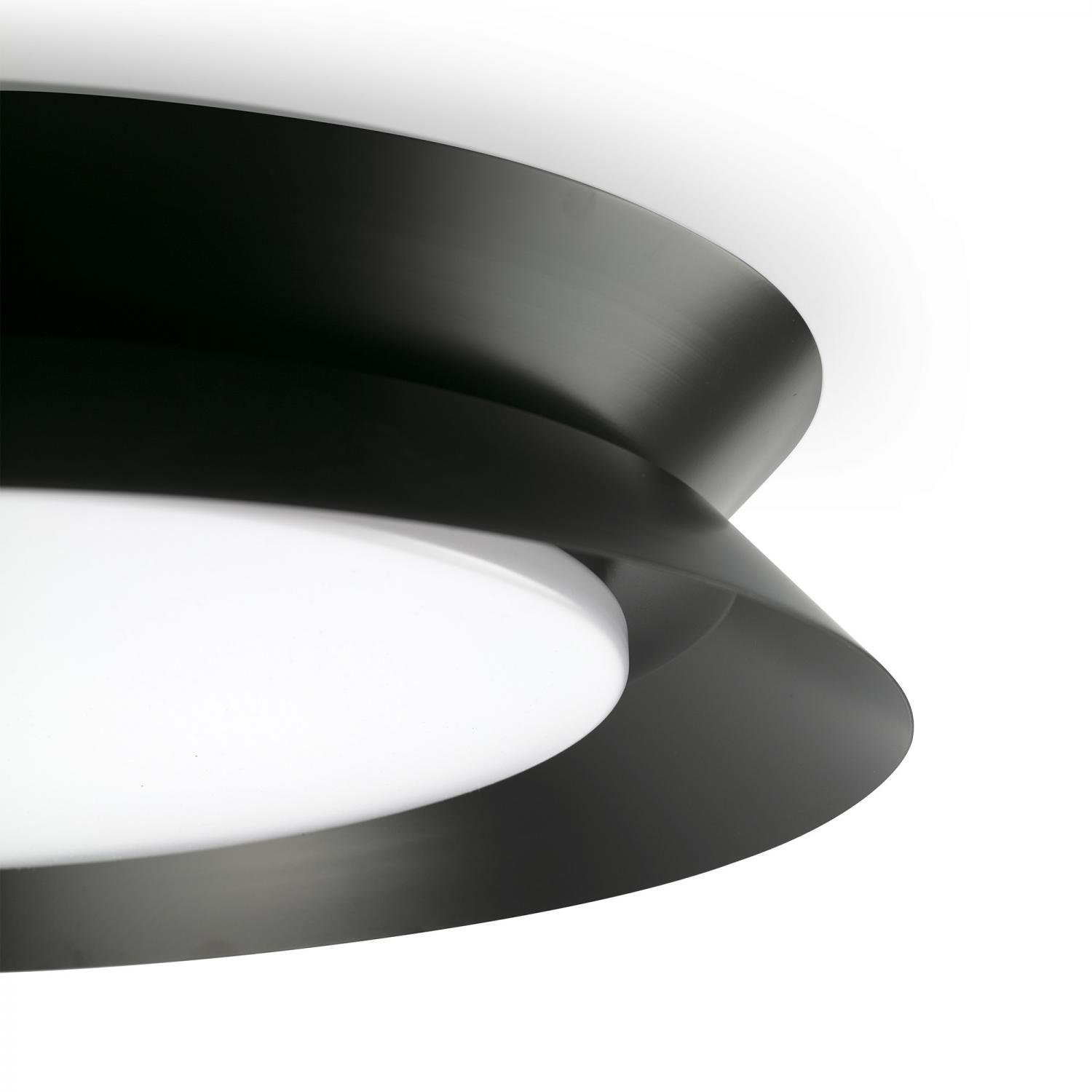 TENDER stropní svítidlo, černá 2700K - FARO