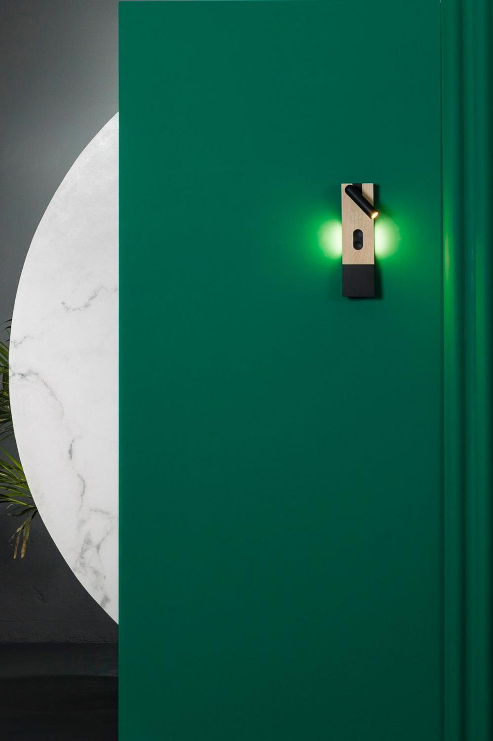 MAGOS nástěnná lampa, javor - FARO