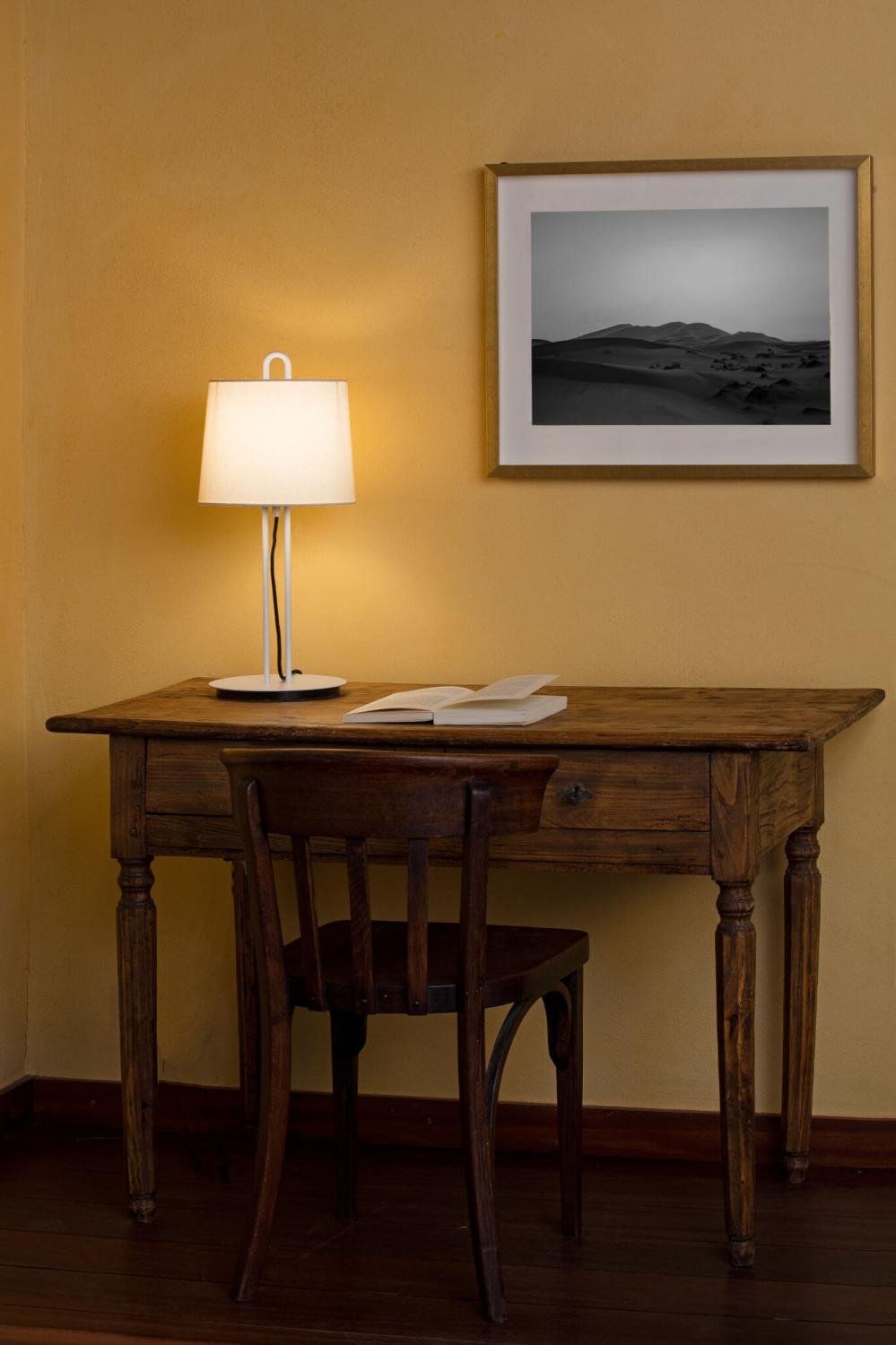 MONTREAL bílá/béžová stolní lampa - FARO