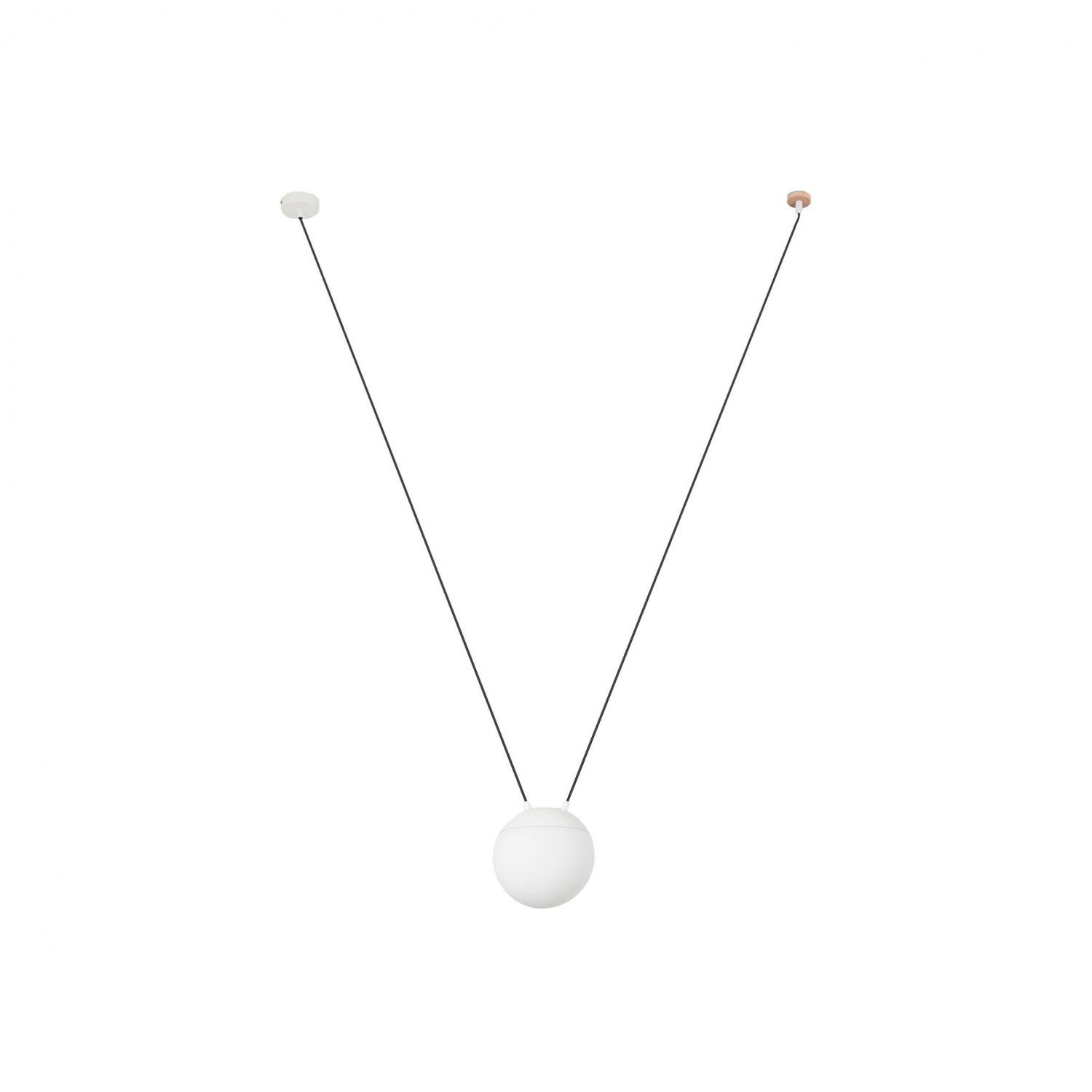 MINE PC SPACE závěsné svítidlo, bílá, 1L - FARO