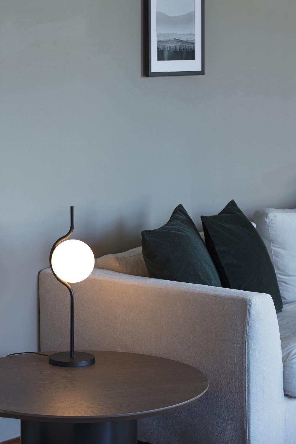LE VITA černá stolní lampa stmívatelná - FARO