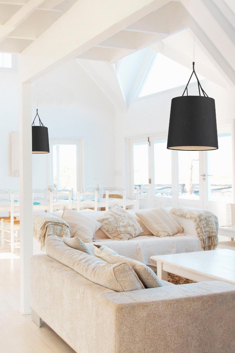 TREE závěsné svítidlo, černá - FARO