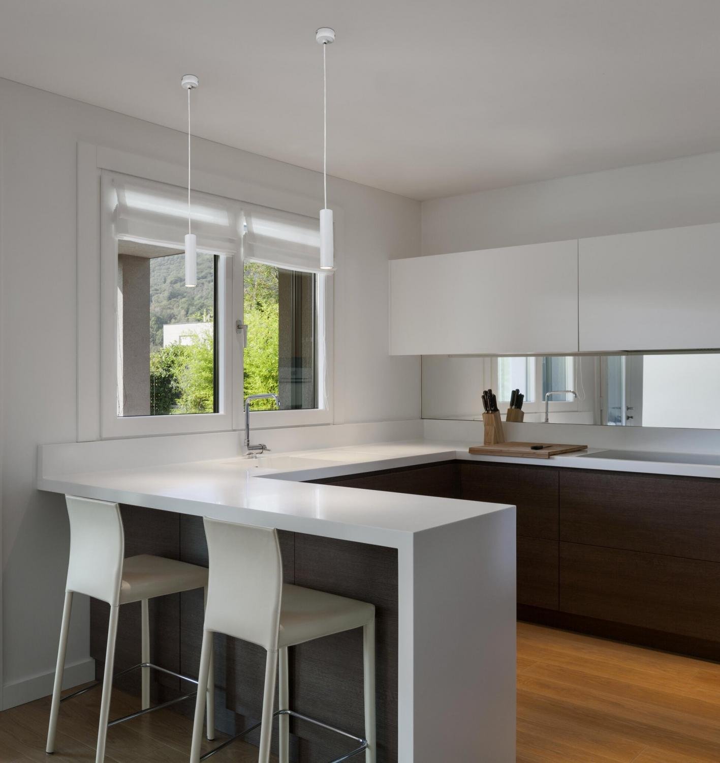 ORA závěsné svítidlo, bílá - FARO