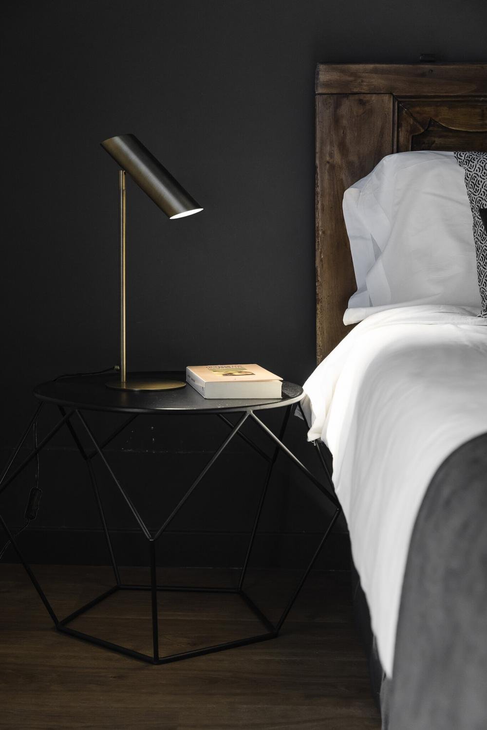 LINK bronzová stolní lampa - FARO