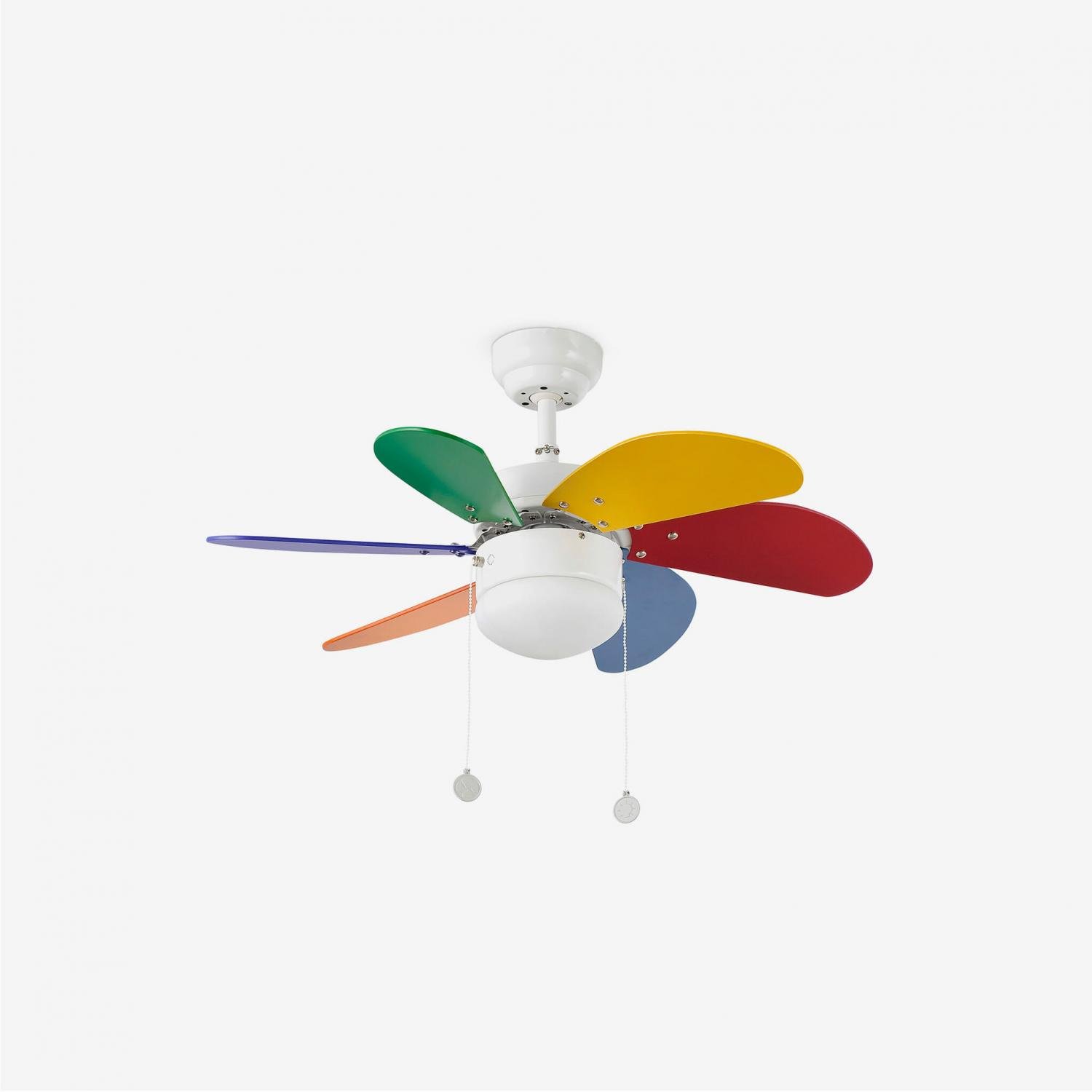 Levně PALAO S, multicolor, stropní ventilátor,76cm - FARO