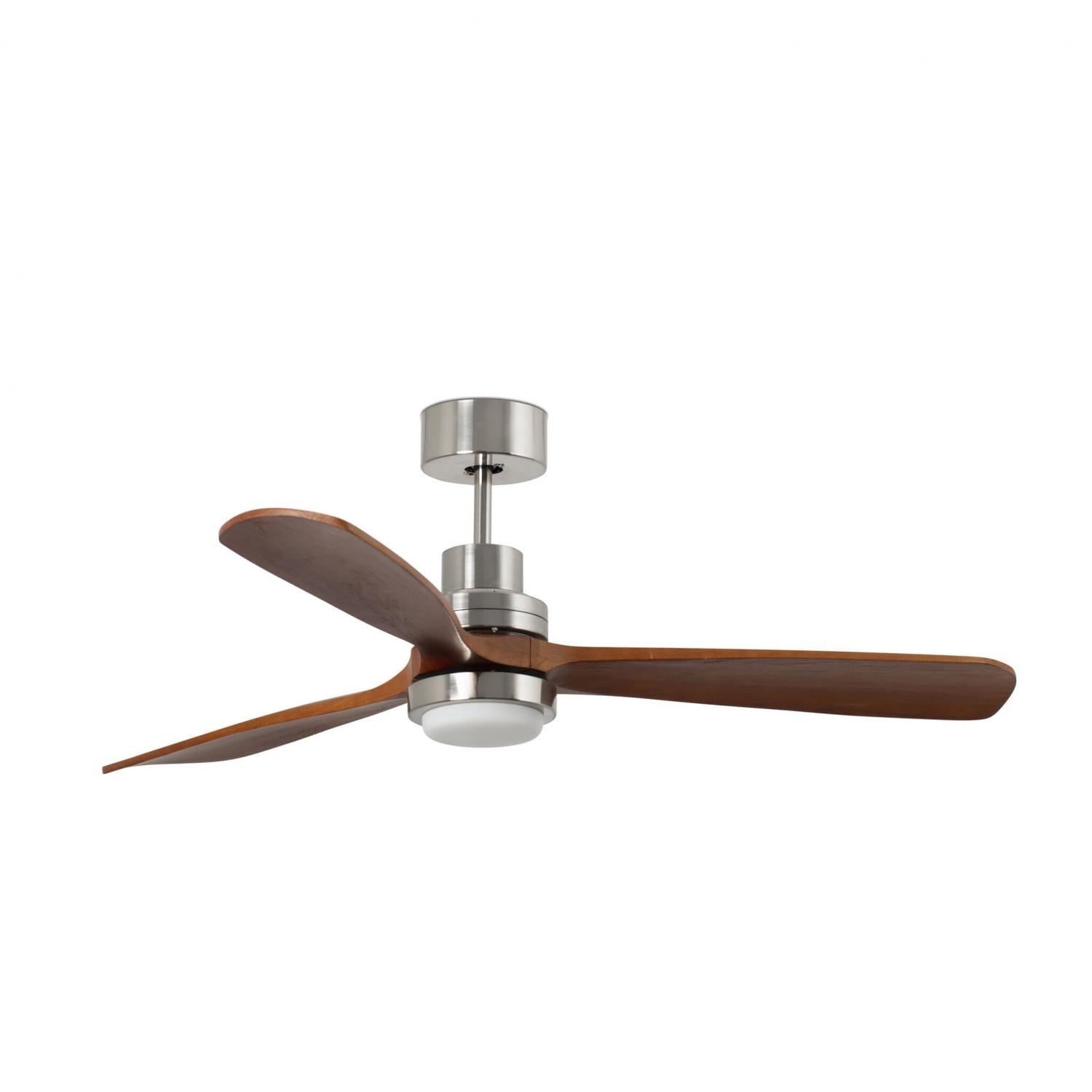 Levně LANTAU XL LED stropní ventilátor, matný nikl s DC motorem - FARO