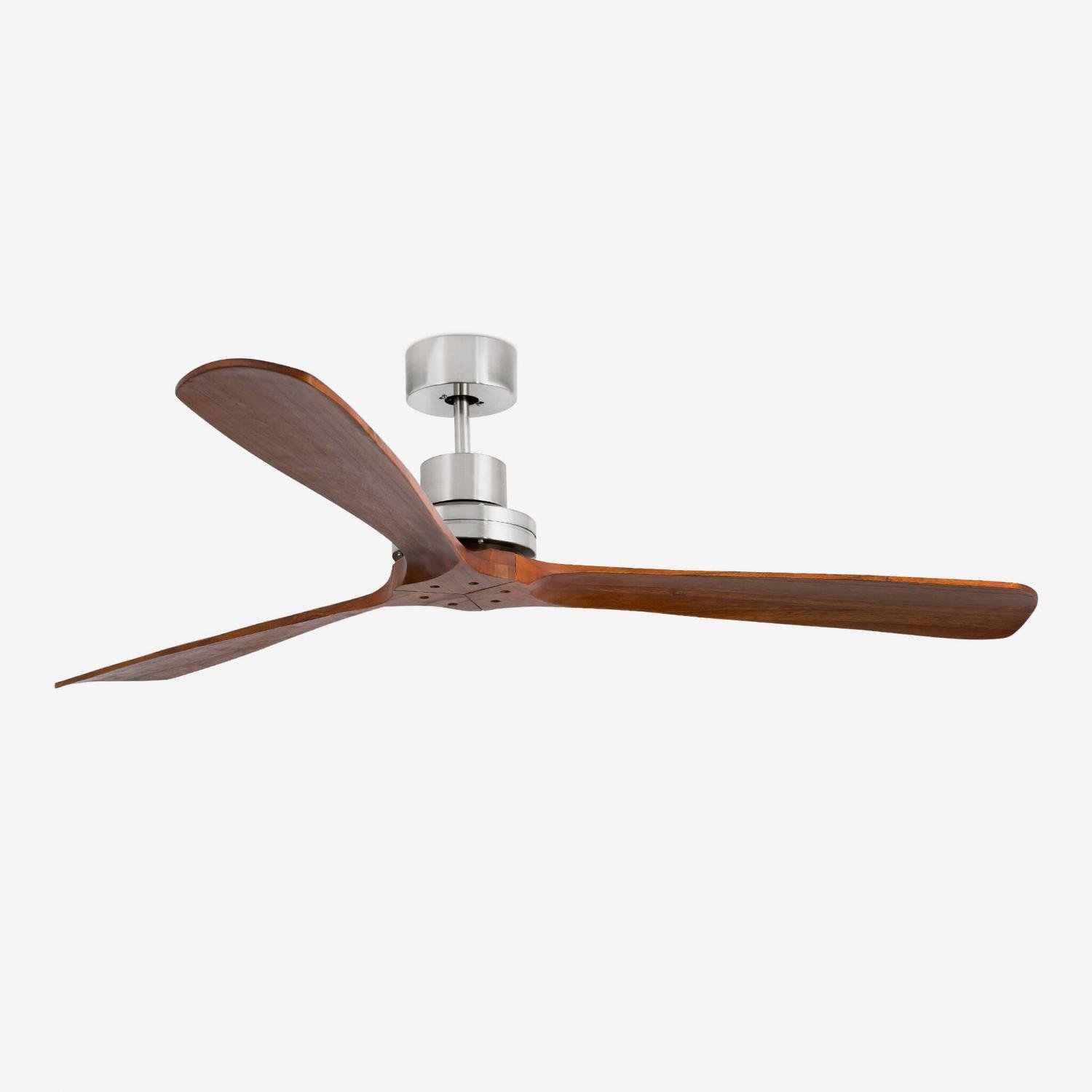 LANTAU XL, nikl, stropní ventilátor s DC motorem - FARO