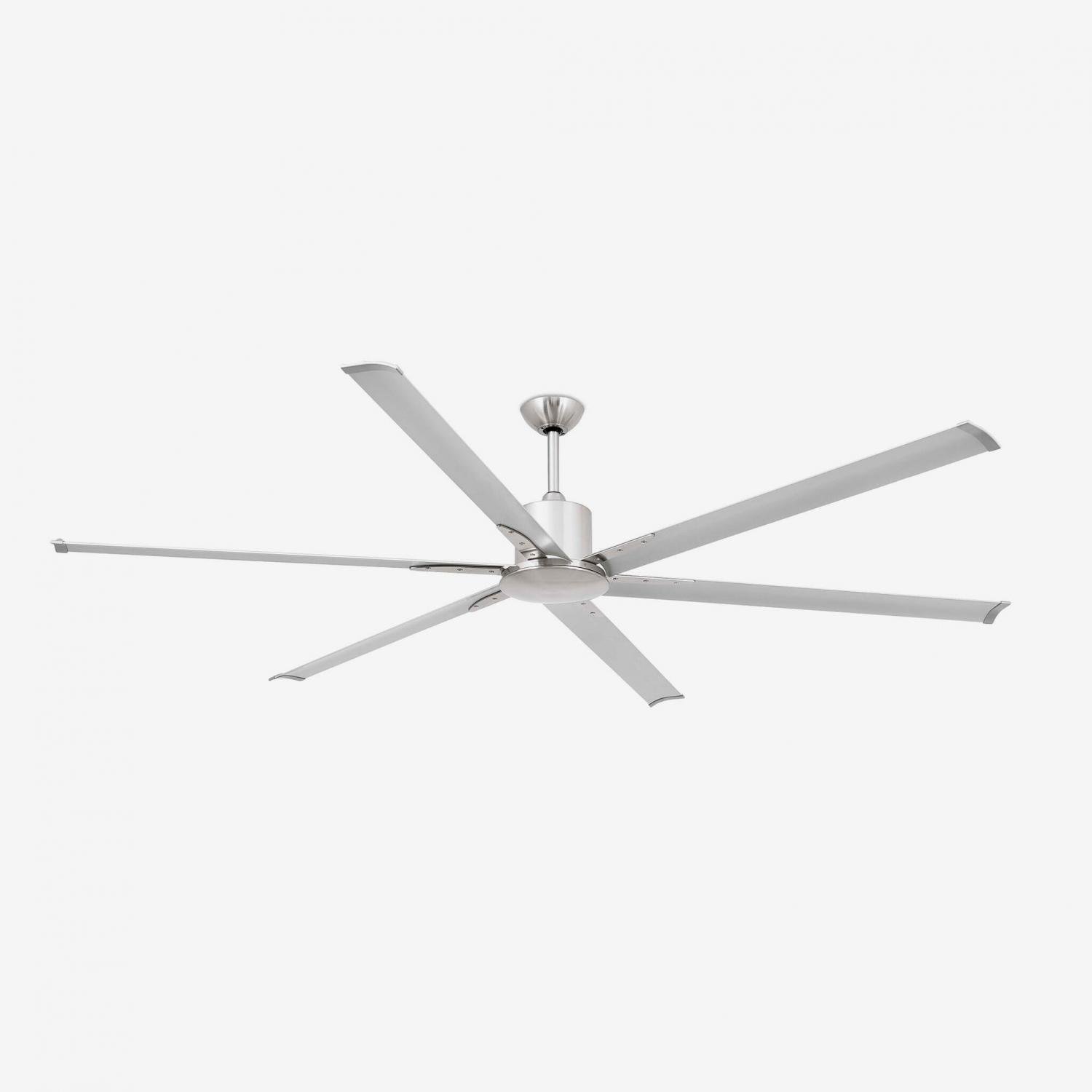 ANDROS XL, anodizovaná šedá, stropní ventilátor - FARO