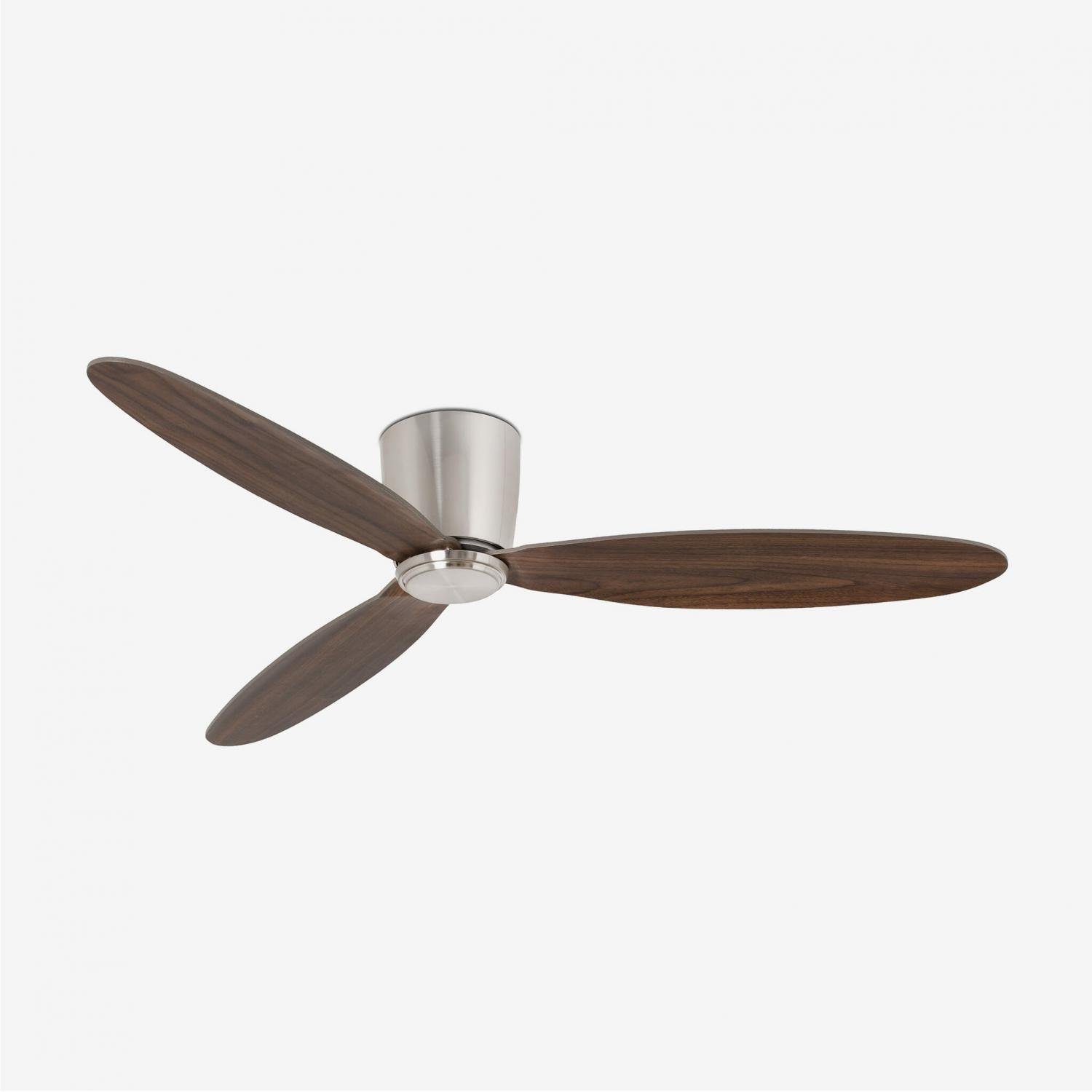 NIAS L, nikl, stropní ventilátor s DC motorem - FARO