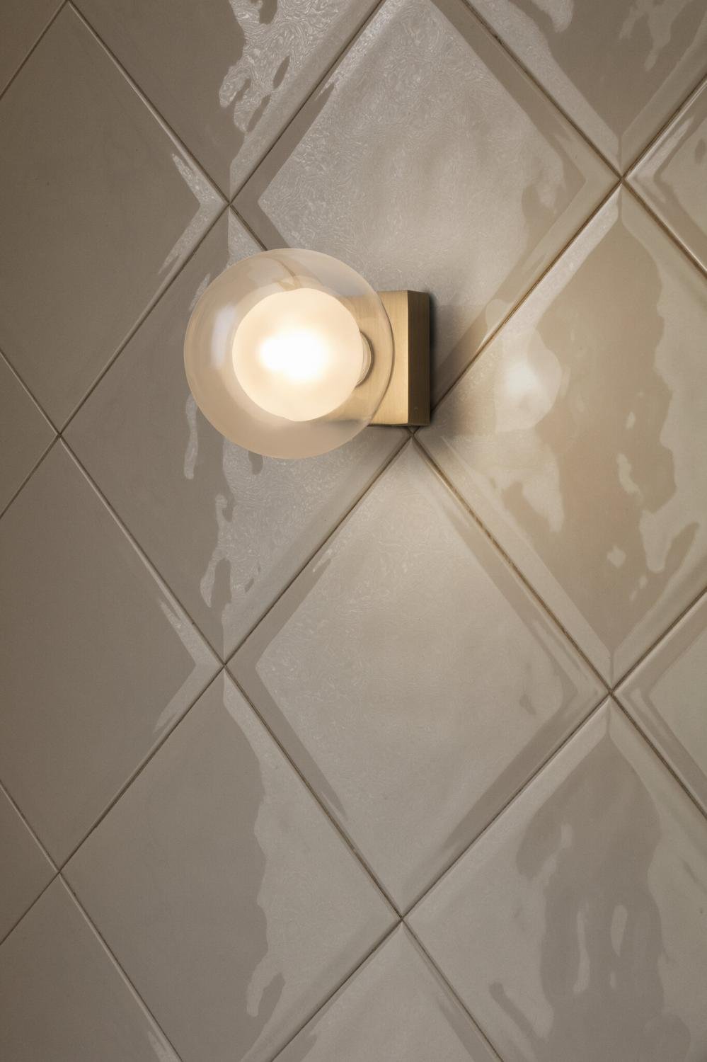 PERLA nástěnná lampa, starozlatá - FARO