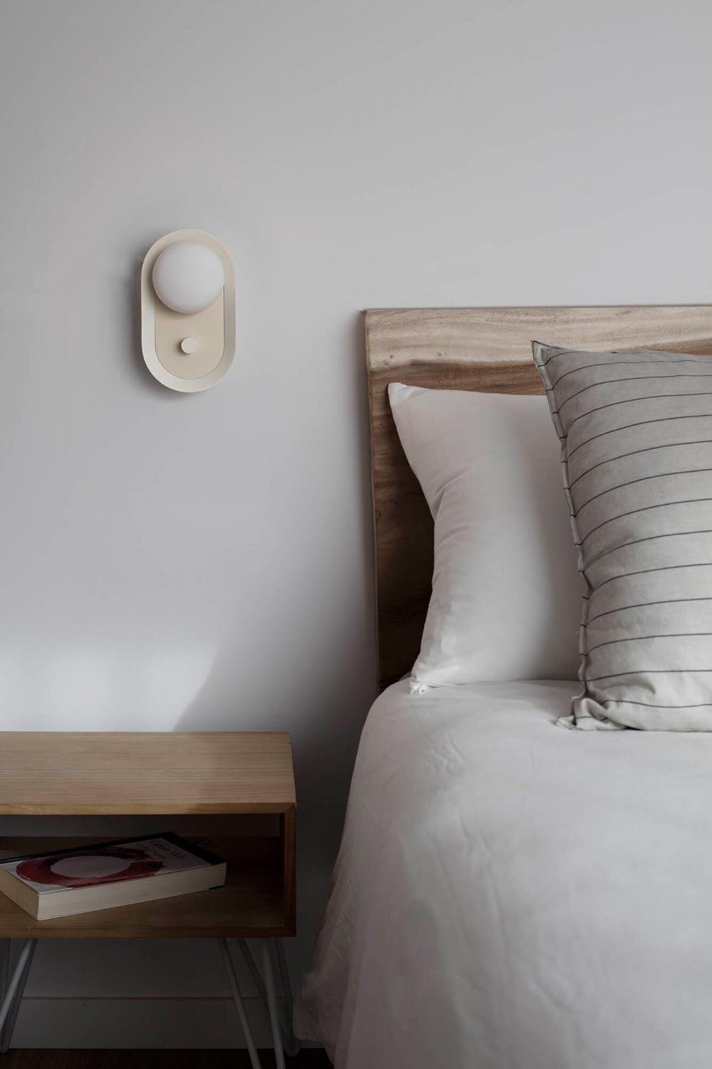 MAYA nástěnné svítidlo, béžová - FARO