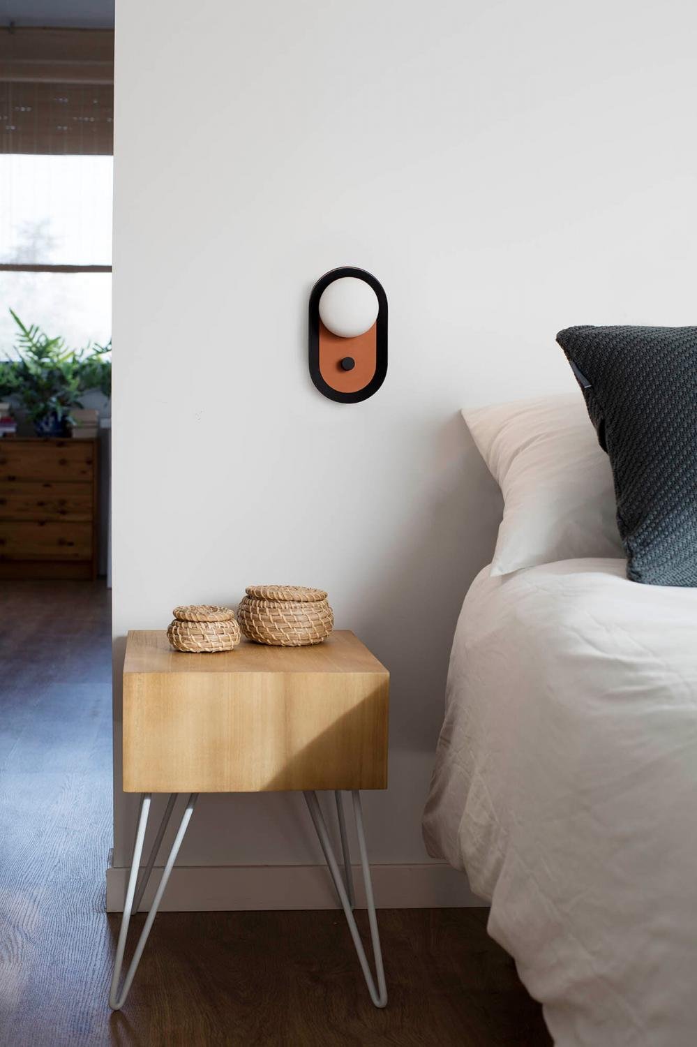 MAYA nástěnné svítidlo, terakota - FARO