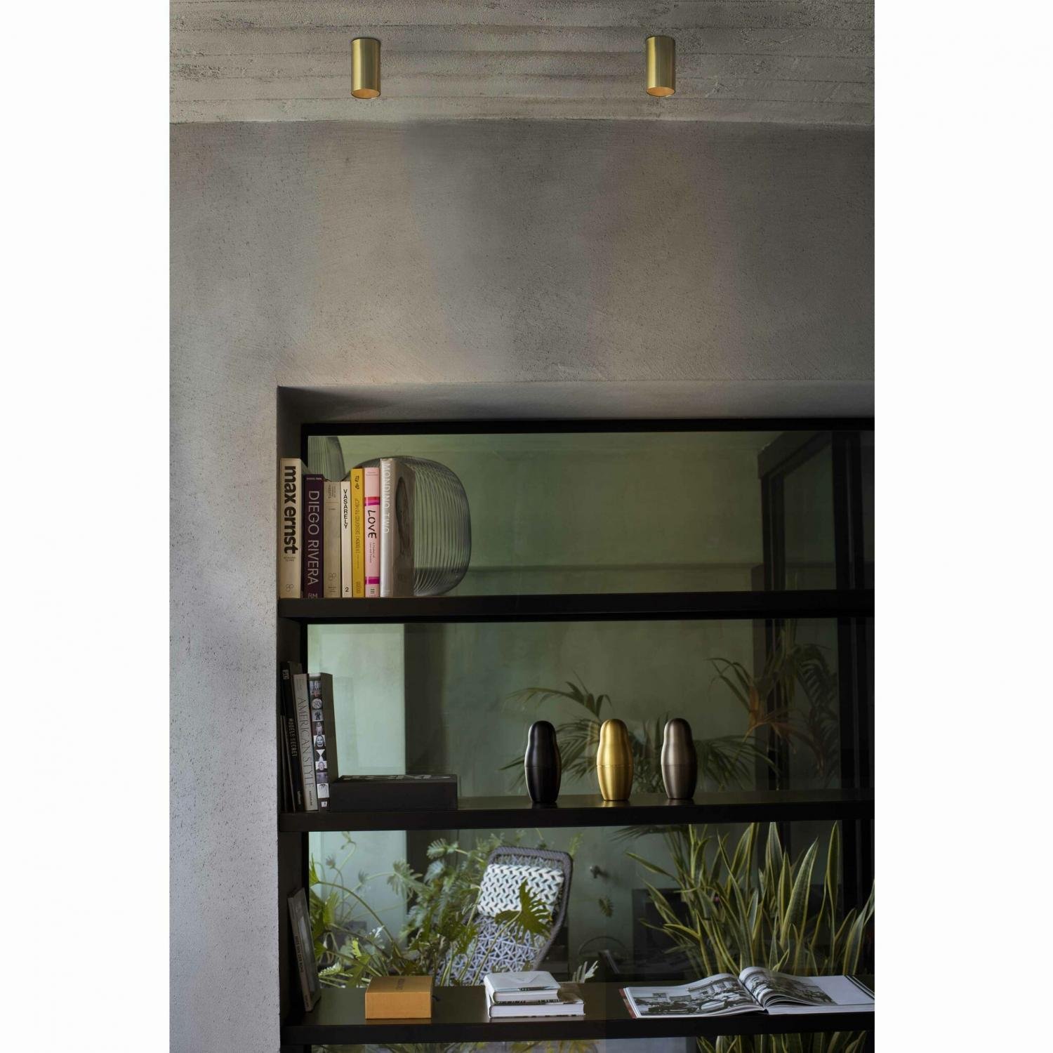 STAN stropní svítidlo, zlatá - FARO