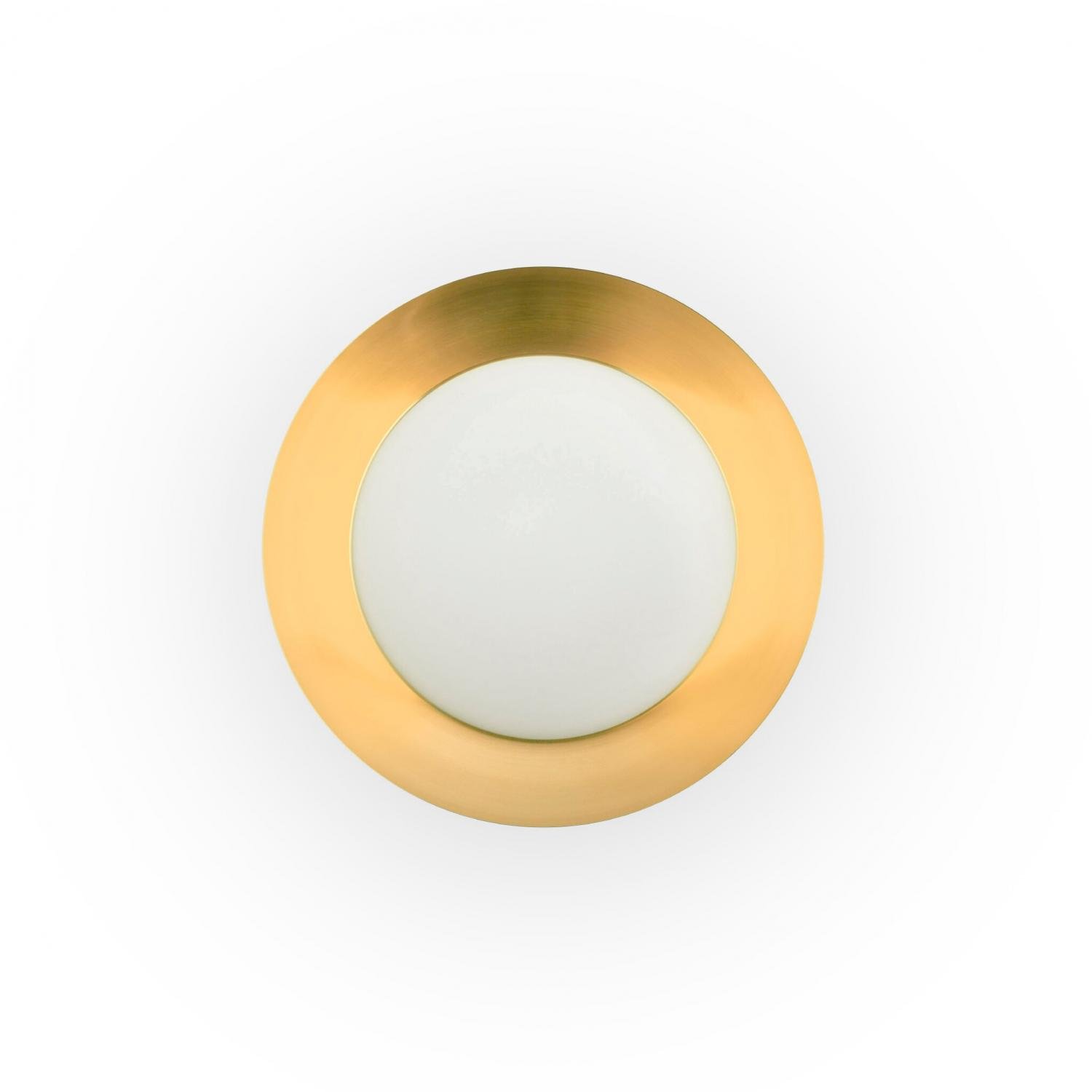 SIDE 450 stropní svítidlo, černá a zlatá, 17W - FARO