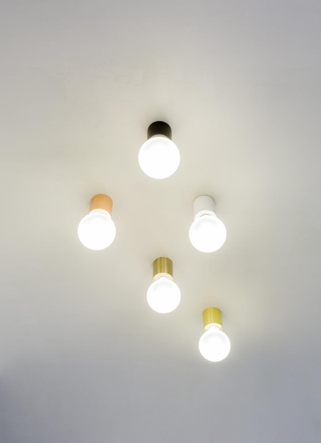 TEN 70 nástěnná lampa, bílá - FARO