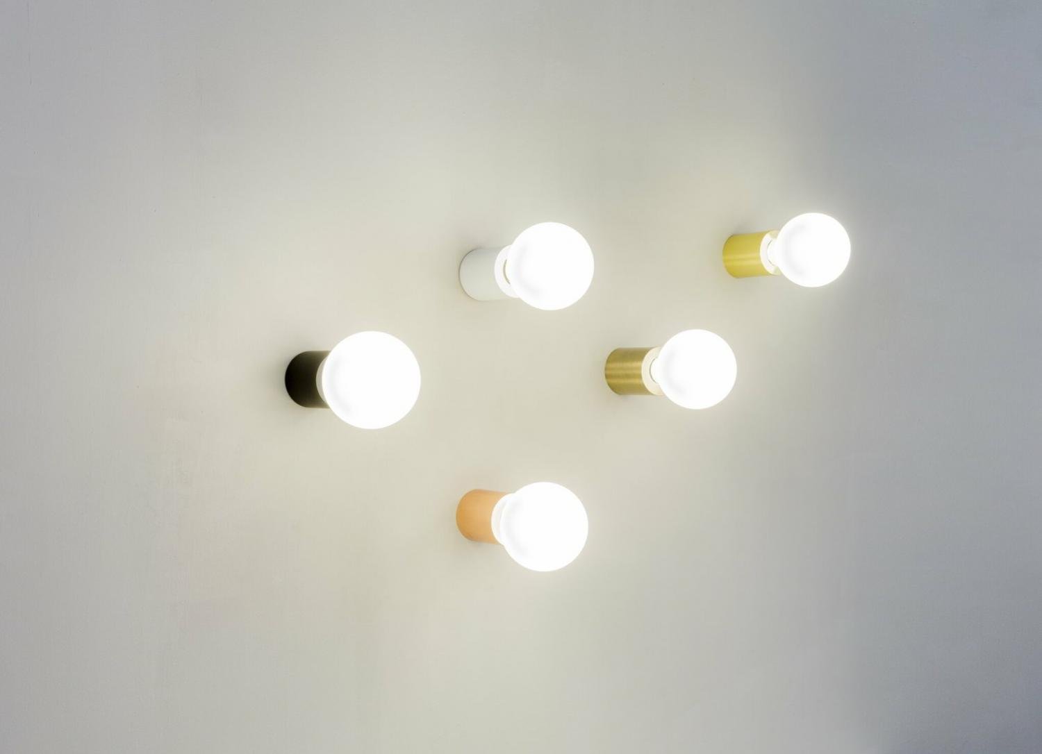 Levně TEN 70 nástěnná lampa, starozlatá - FARO
