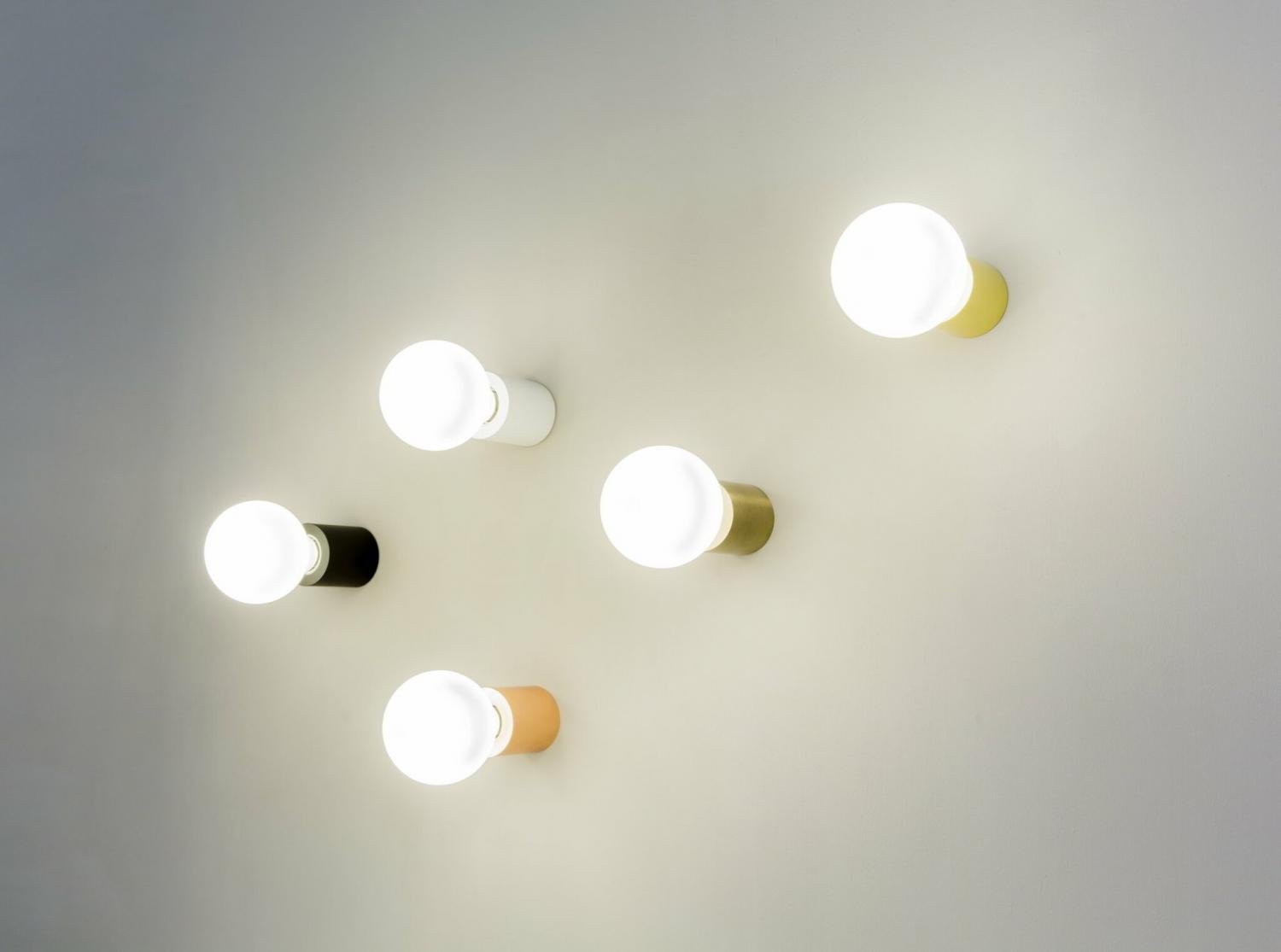 TEN 70 nástěnná lampa, nikl - FARO