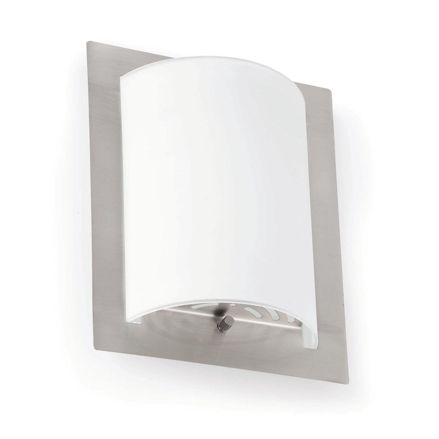 DIULA nástěnná lampa, nikl - FARO