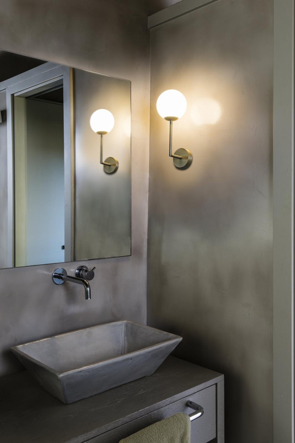 GALA nástěnná lampa, zlatá - FARO