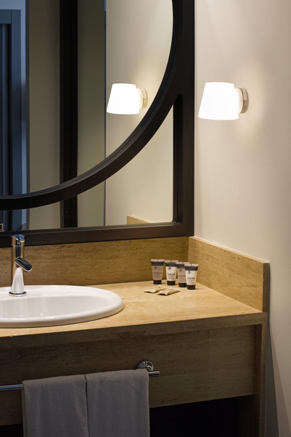 BIANCA nástěnná lampa, chrom - FARO