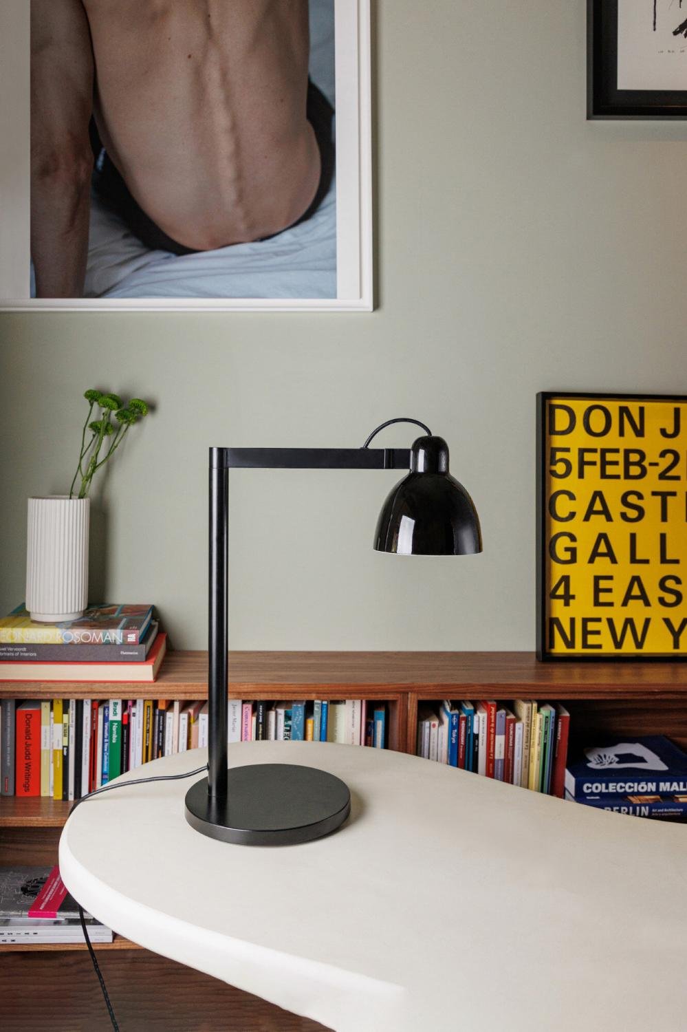 VENICE stolní lampa, černá - FARO