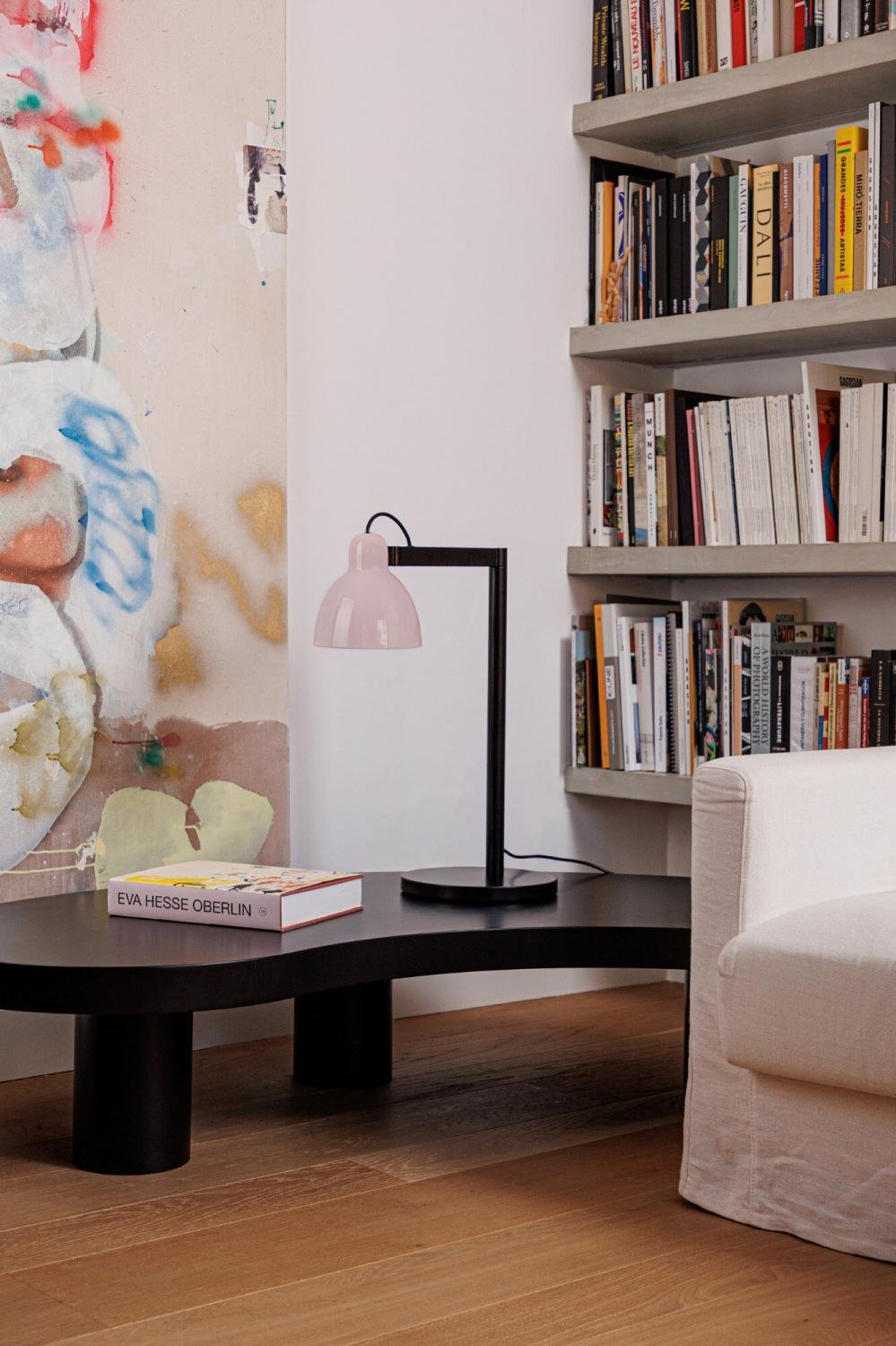 VENICE stolní lampa, růžová - FARO