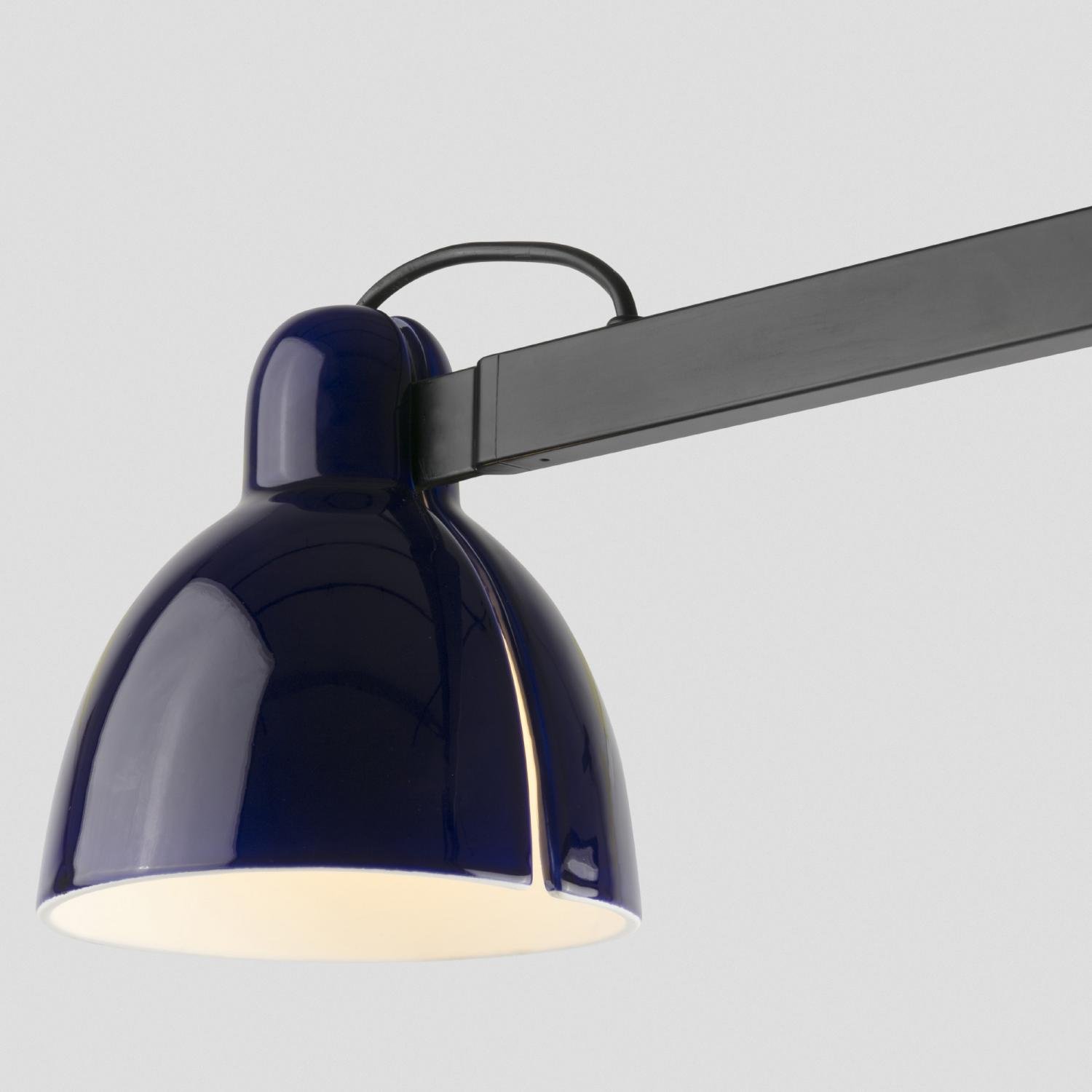 Levně VENICE stolní lampa, kobaltově modrá - FARO